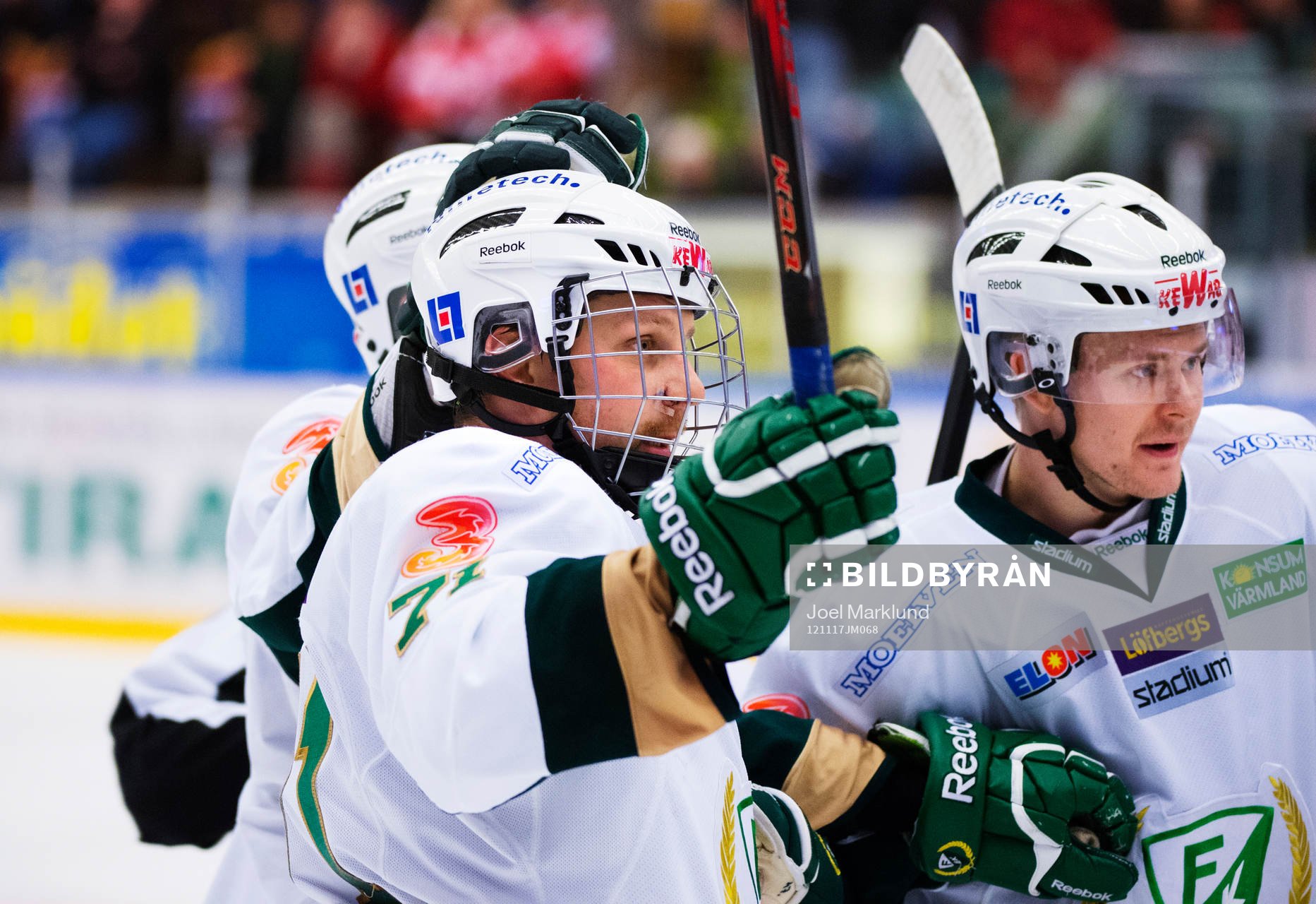 Christian Berglund, Färjestad, jublar