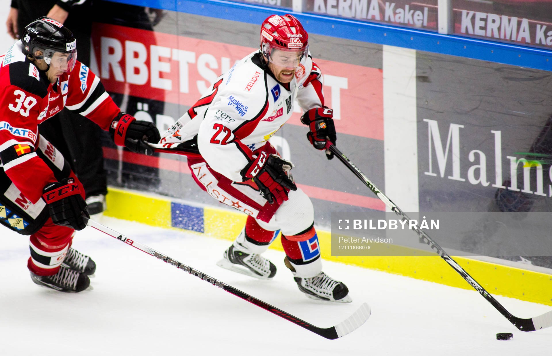 Roger Olsson, Malmö Redhawks, Daniel Hermansson, Almtuna,