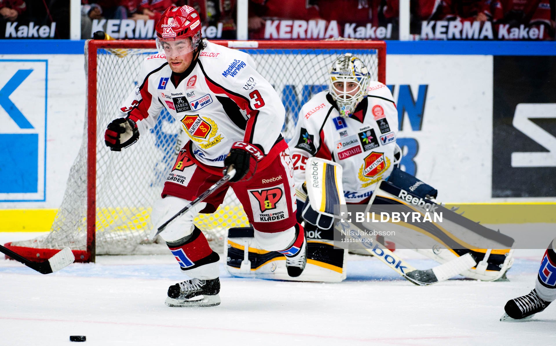 Patrik Nevalainen, Jhonas Enroth, målvakt, Almtuna