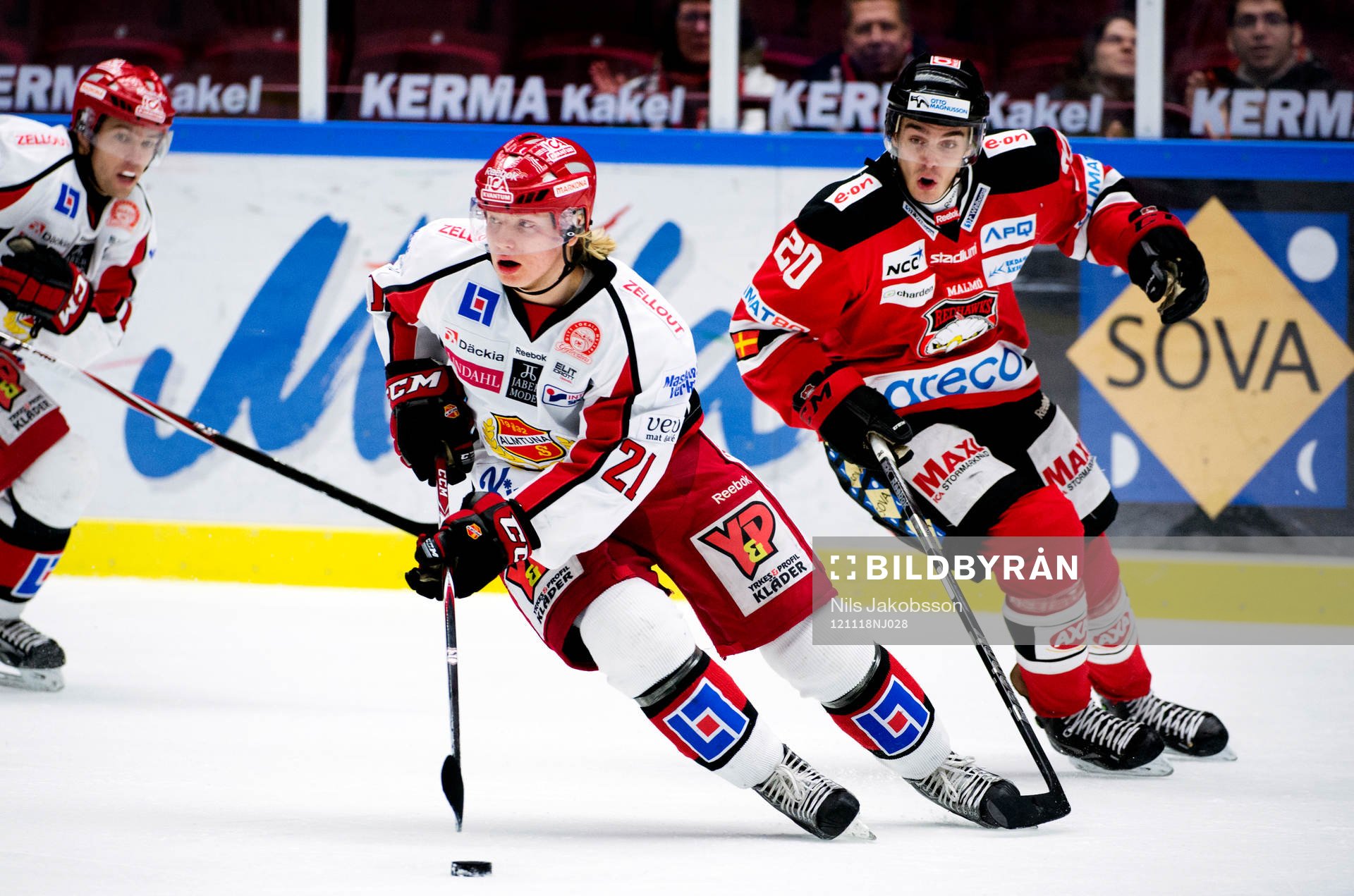 Sebastian Höglund, Almtuna, Henrik Hetta, Malmö Redhawks