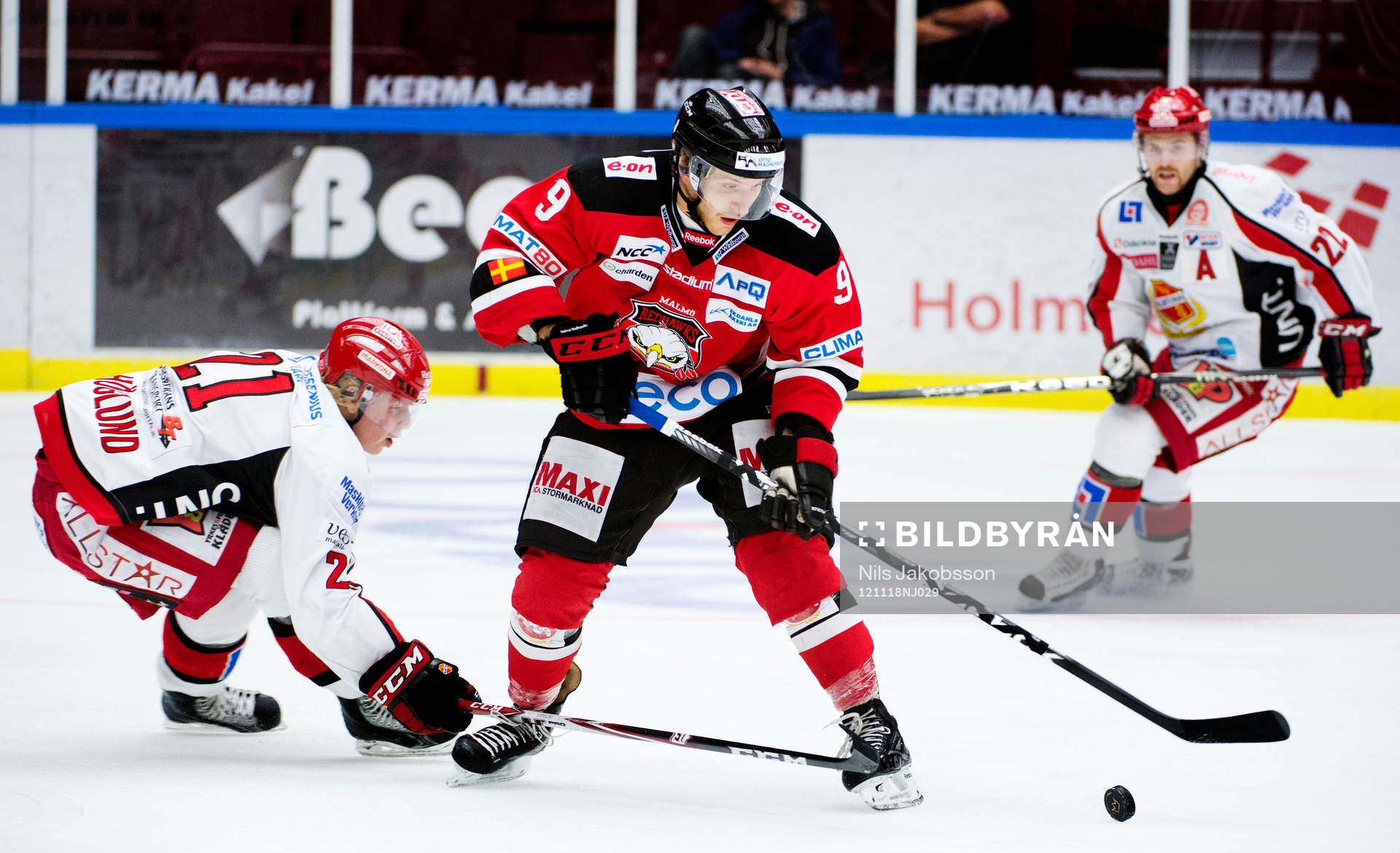 Sebastian Höglund, Almtuna, Fredrik Storm, Malmö Redhawks