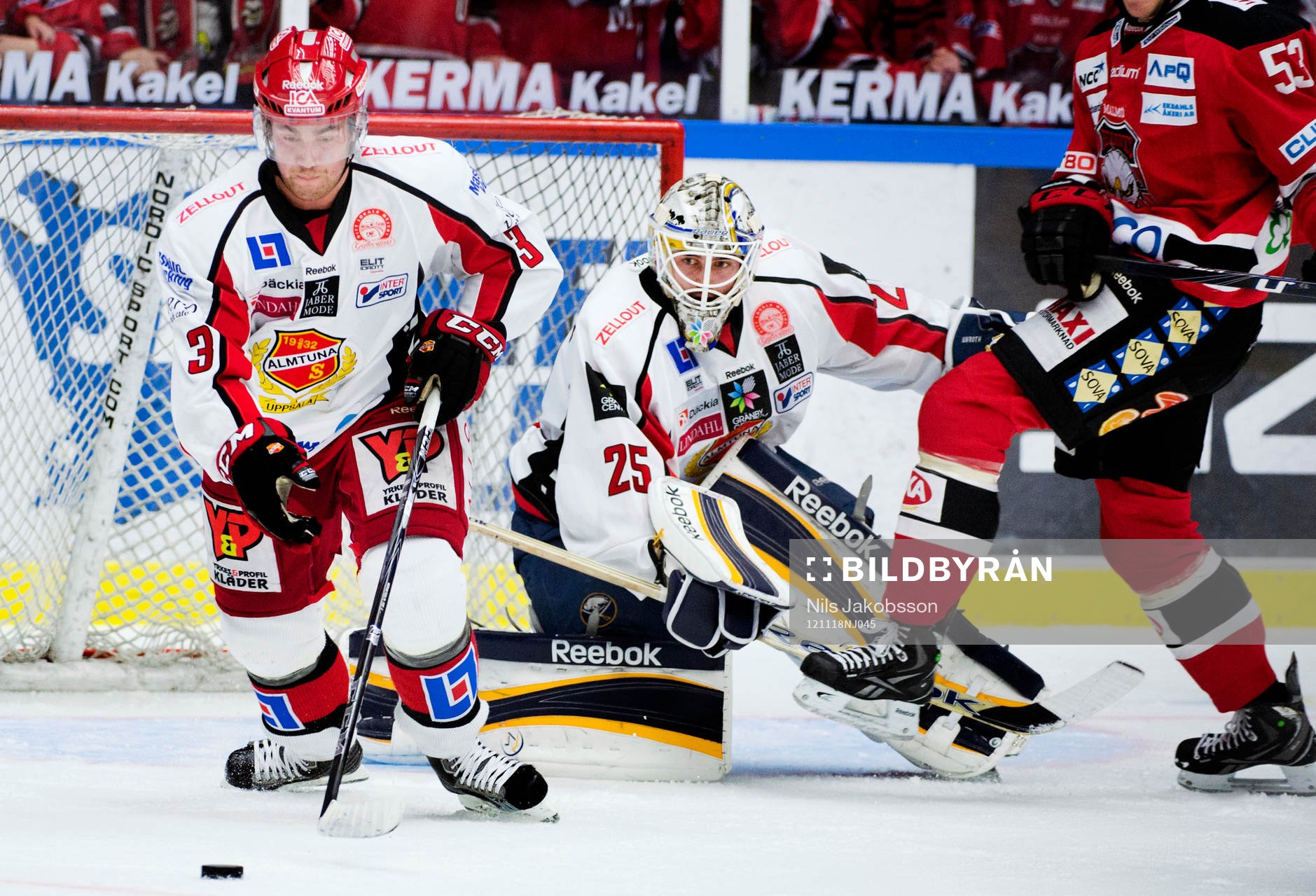 Patrik Nevalainen, Jhonas Enroth, målvakt, Almtuna