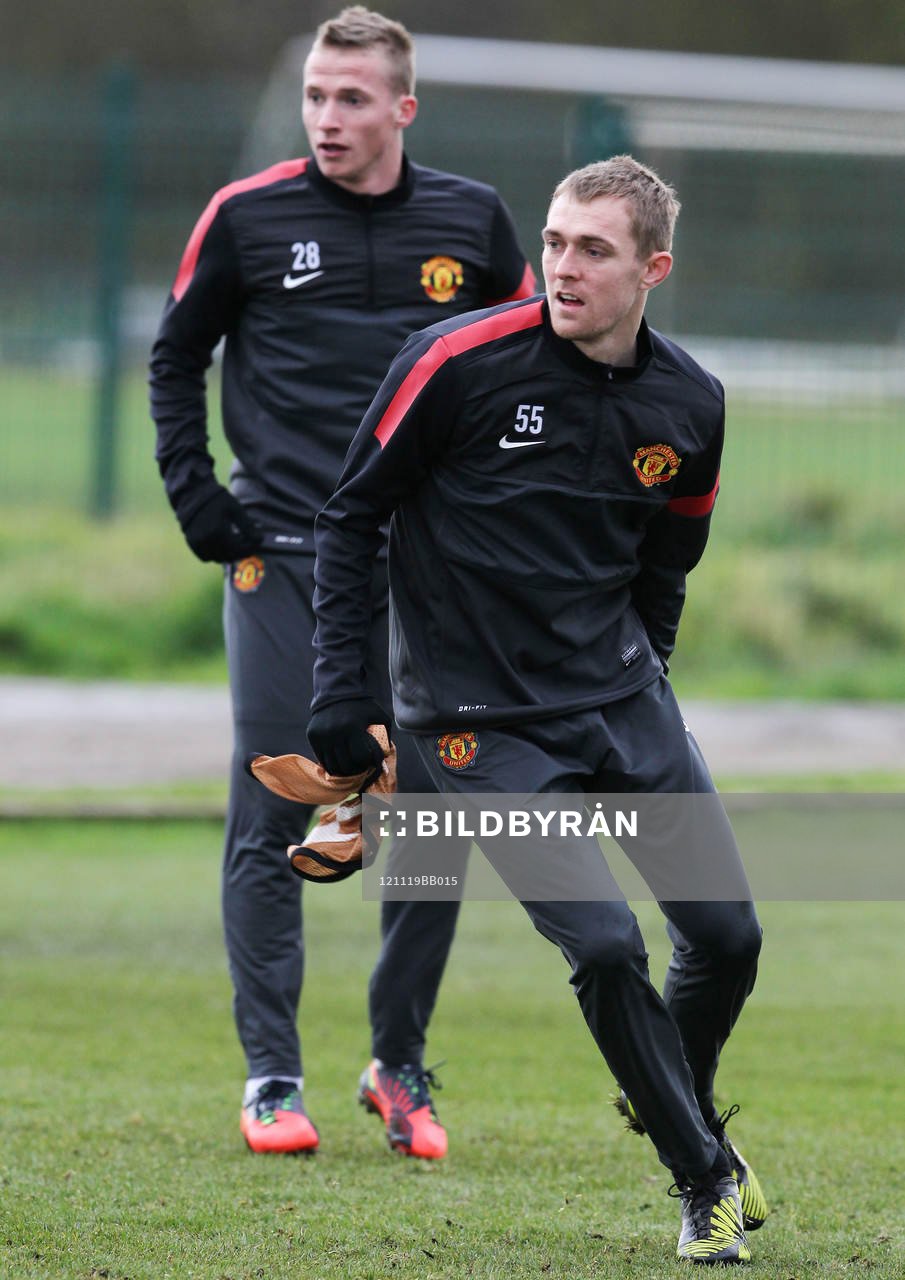 Football - Manchester United Training  - Manchester United