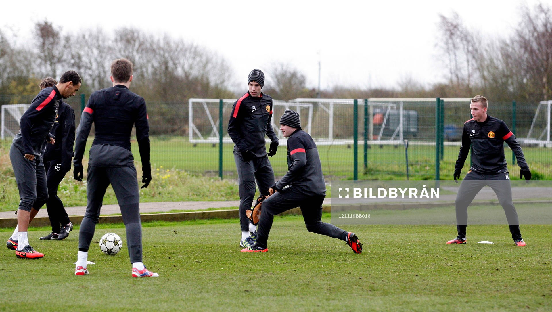 Football - Manchester United Training  - Manchester United