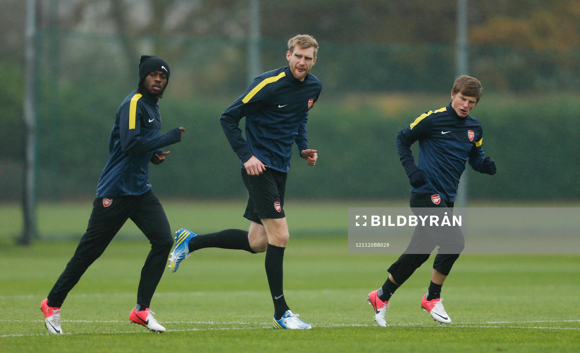 Football - Arsenal Training  - Arsenal Training Ground -