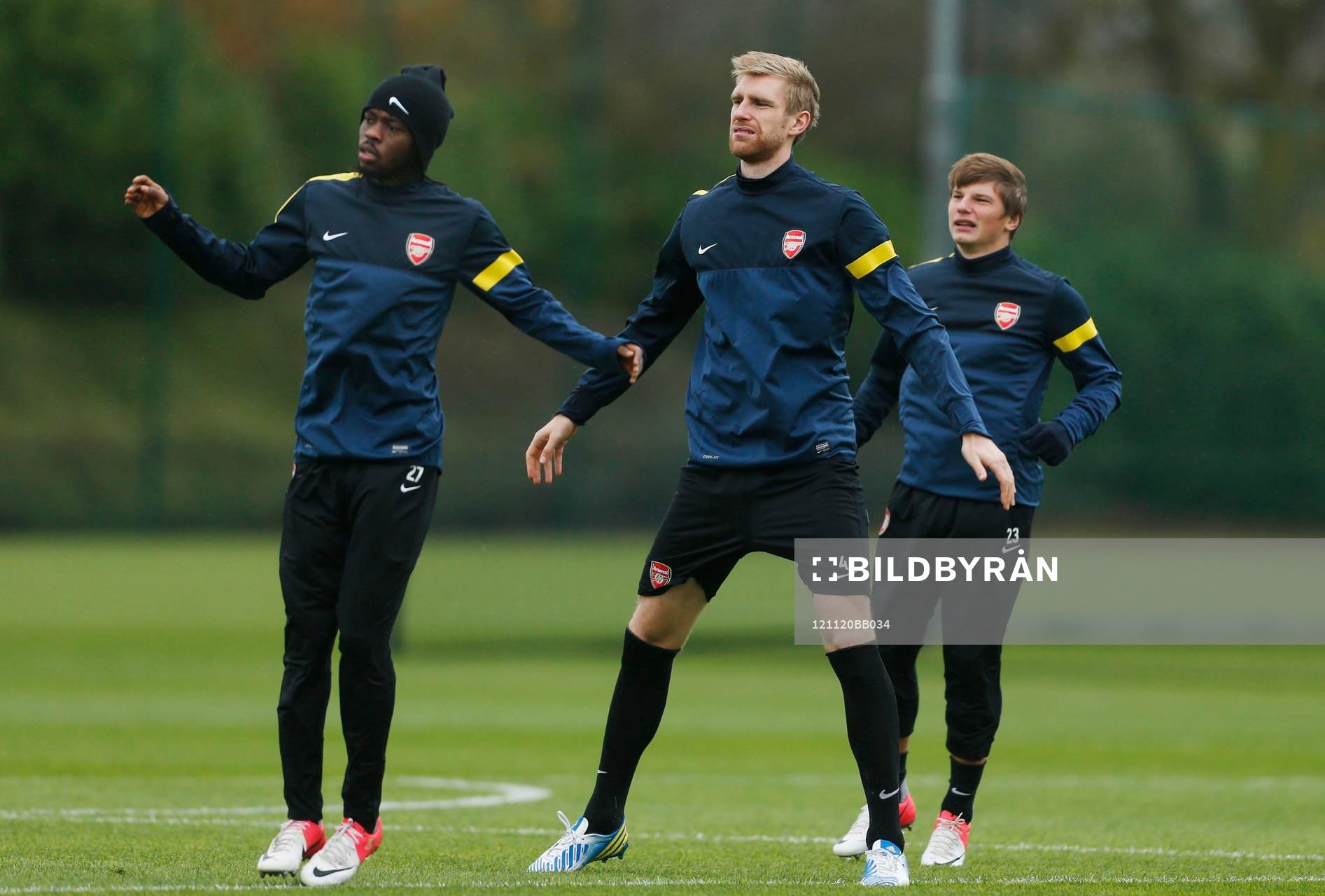 Football - Arsenal Training  - Arsenal Training Ground -