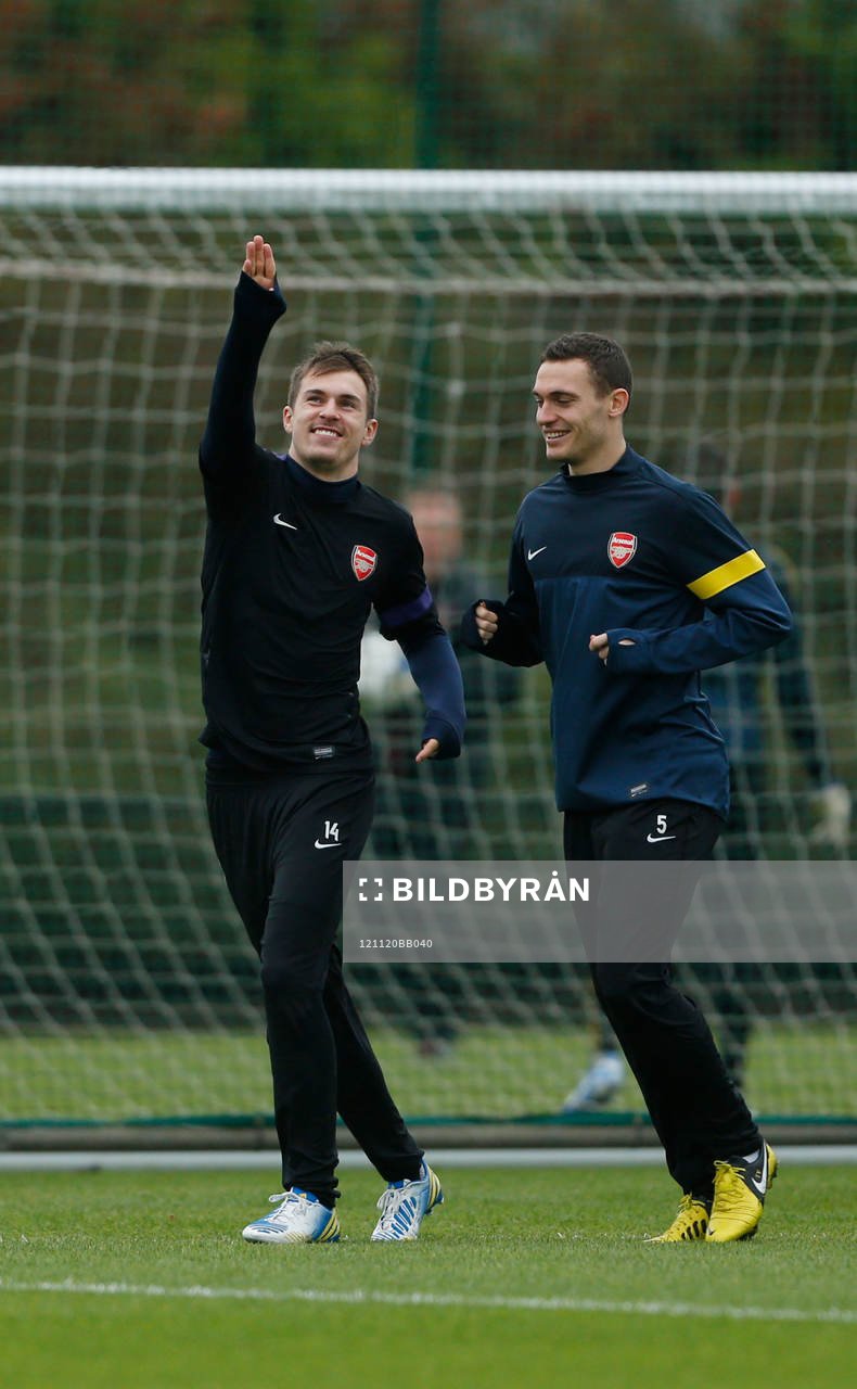 Football - Arsenal Training  - Arsenal Training Ground -