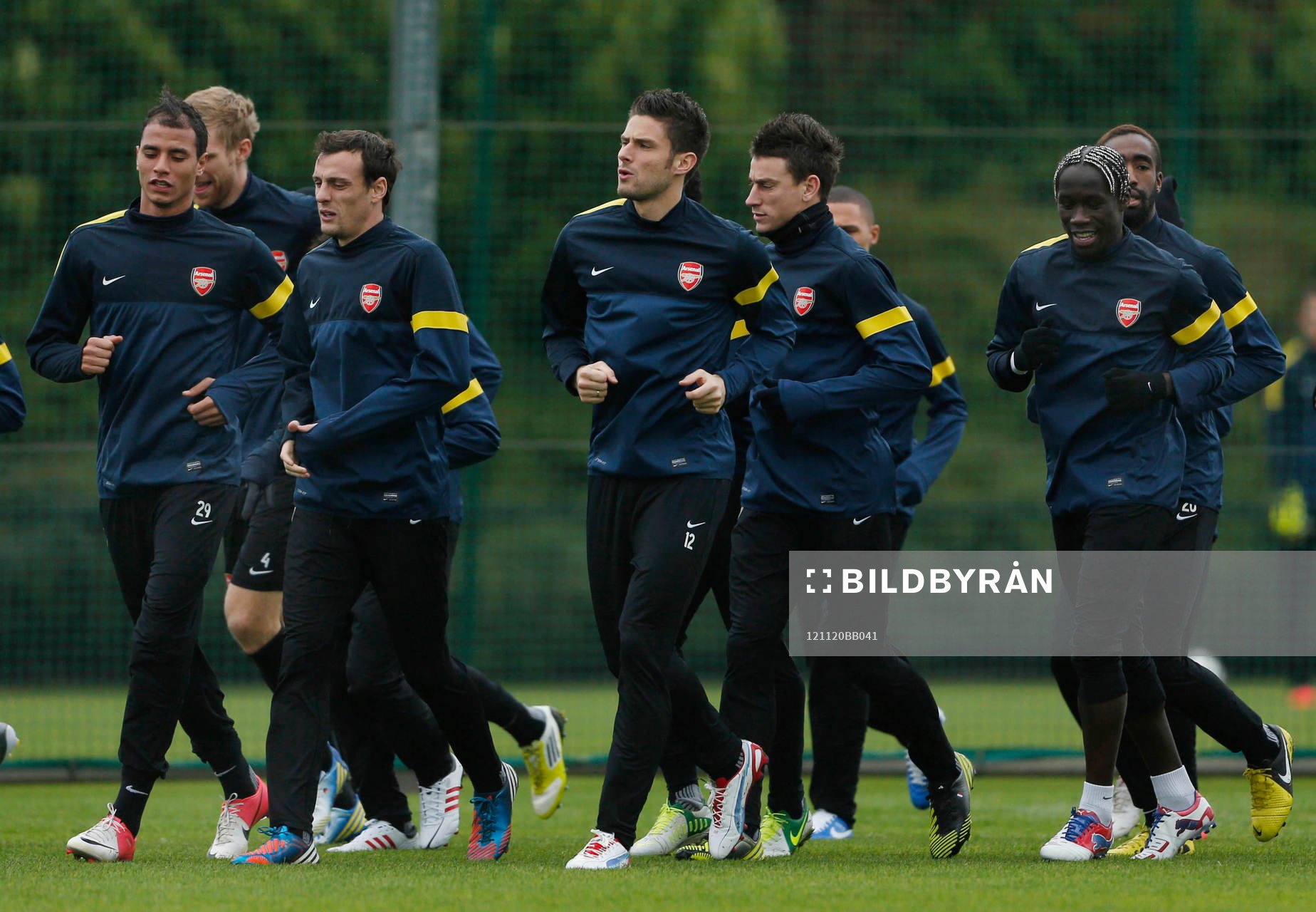 Football - Arsenal Training  - Arsenal Training Ground -