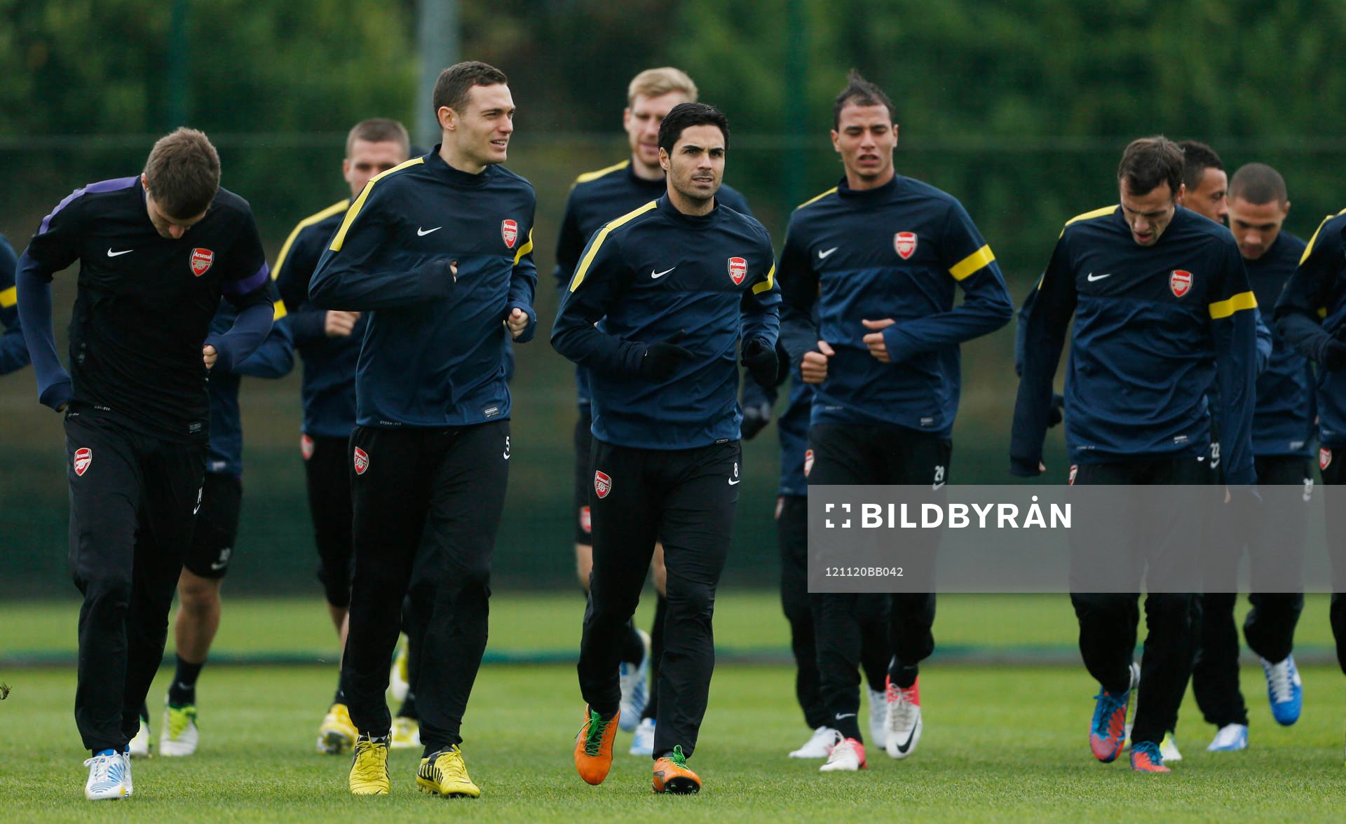 Football - Arsenal Training  - Arsenal Training Ground -
