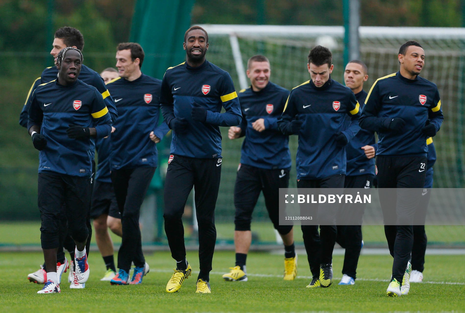 Football - Arsenal Training  - Arsenal Training Ground -