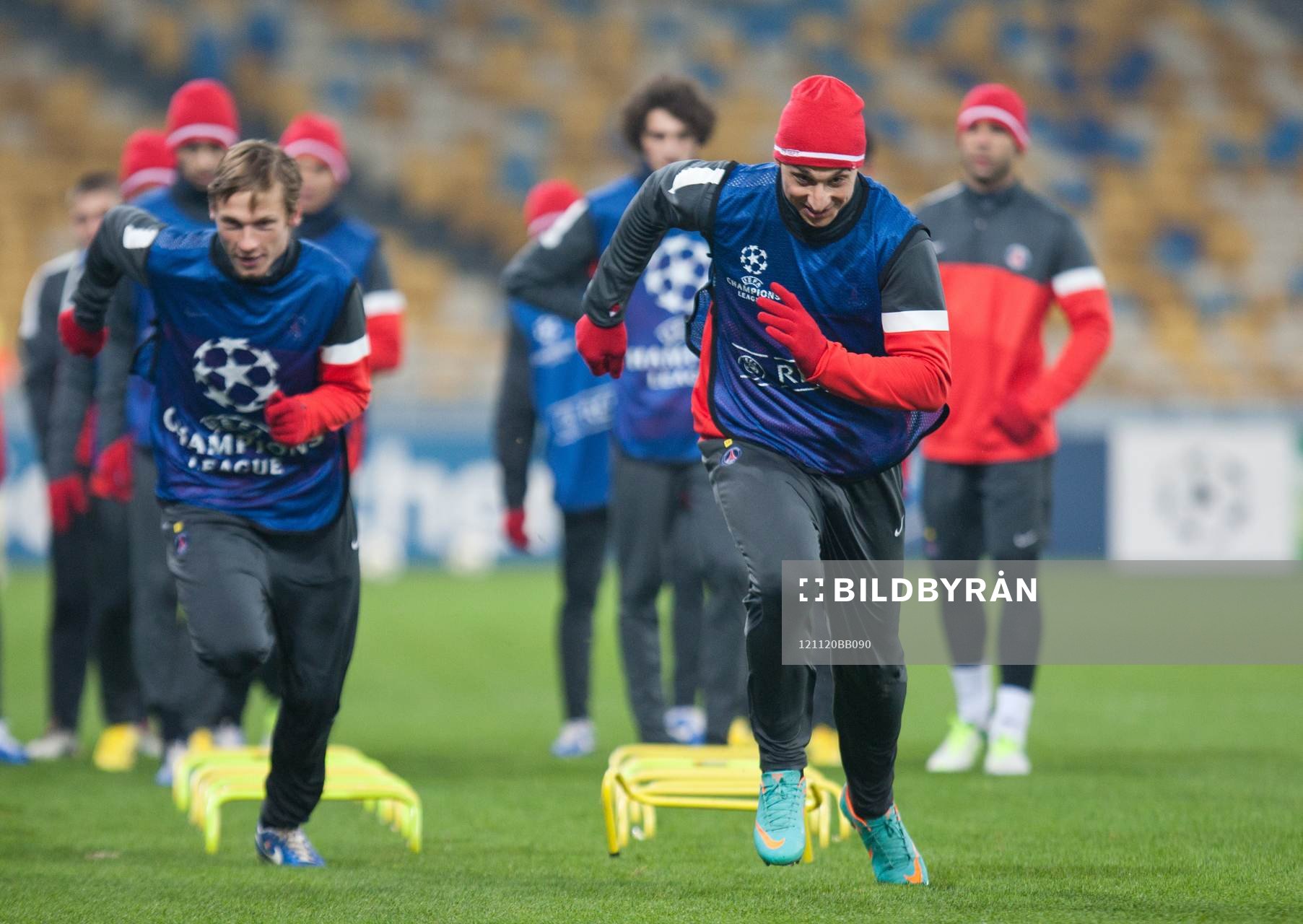 CHANTOME / Zlatan IBRAHIMOVIC - 20.11.2012 - Entrainement