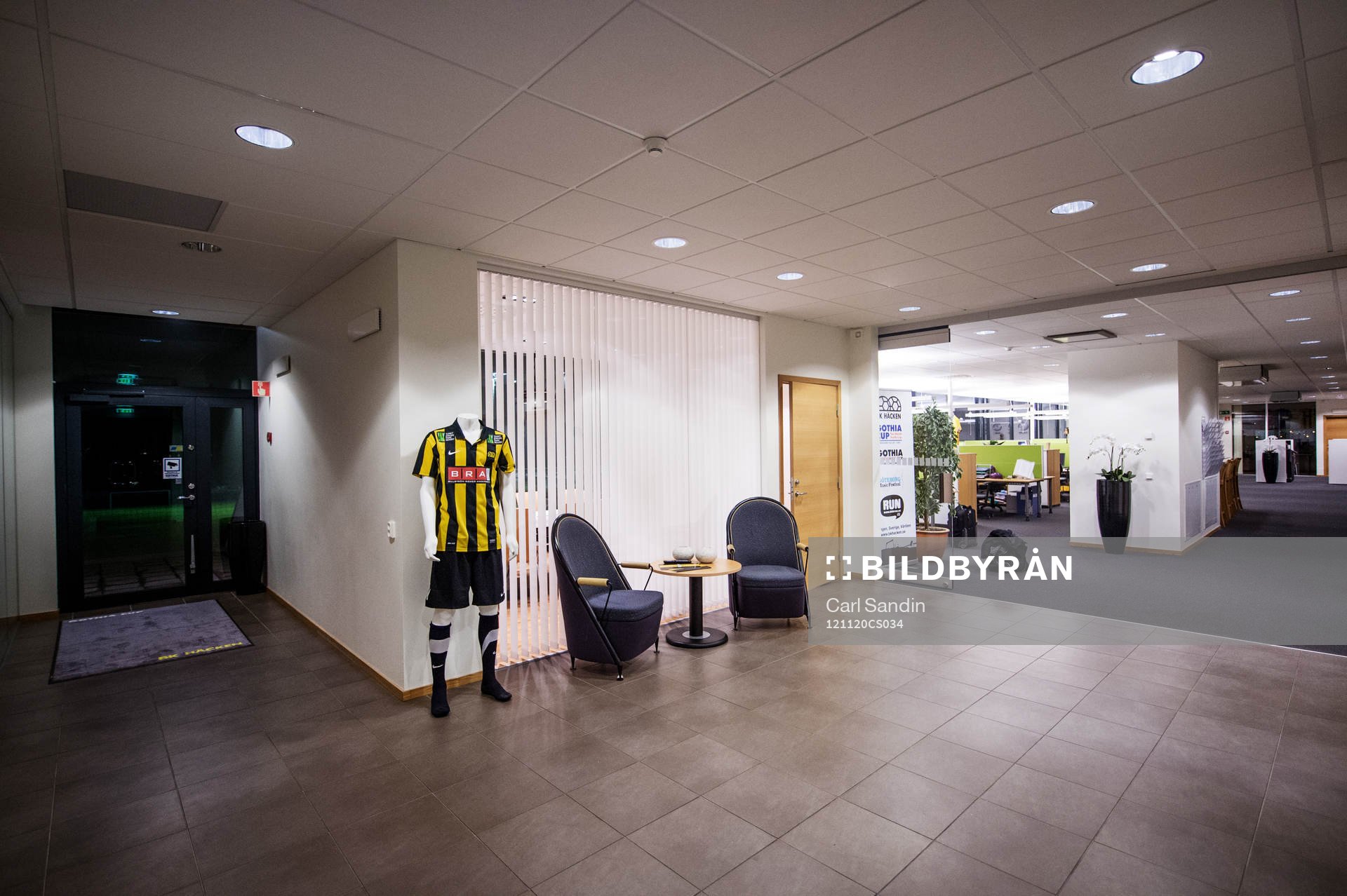 Hallen på Gothia Park Academy