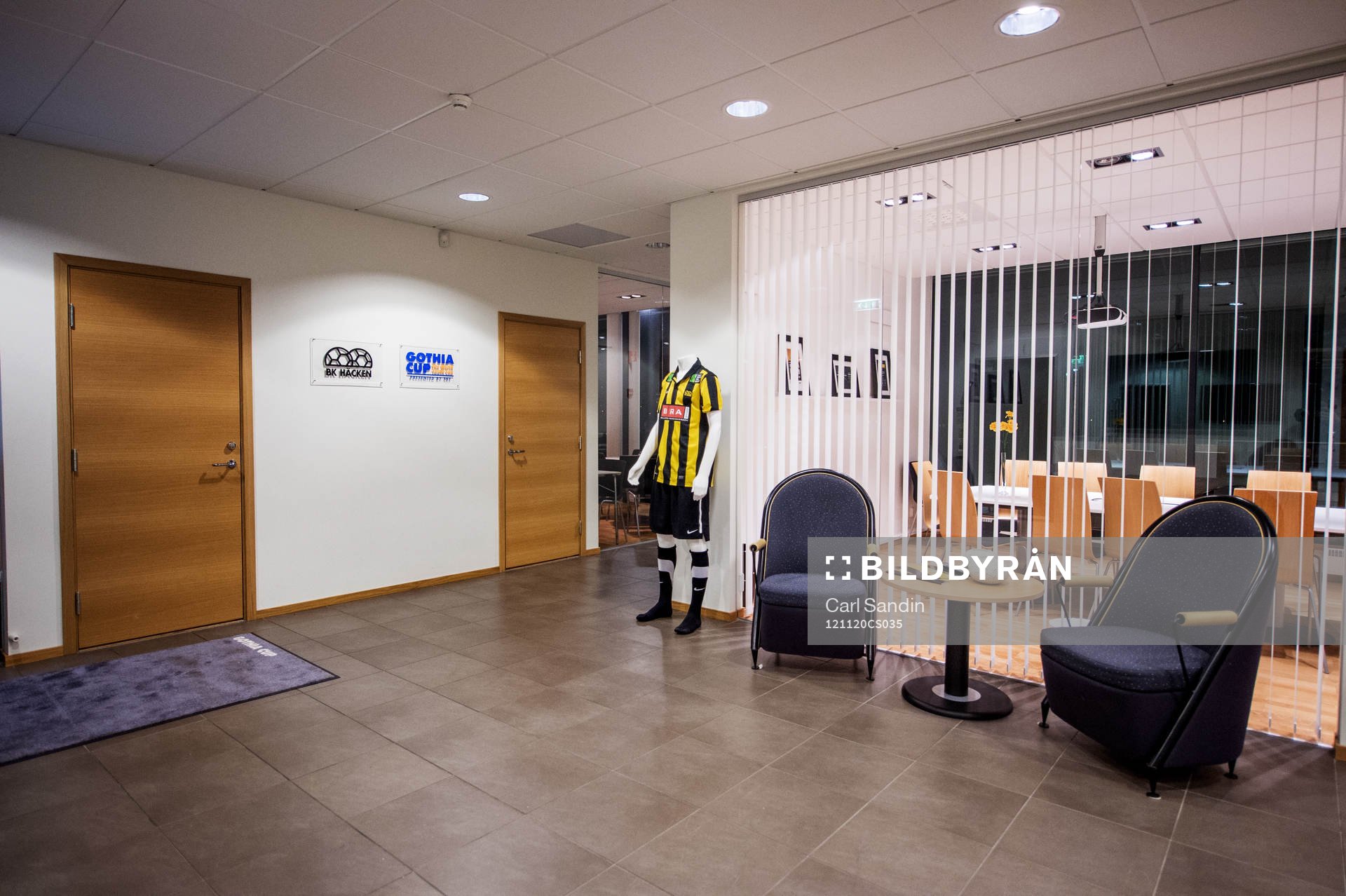 Hallen på Gothia Park Academy