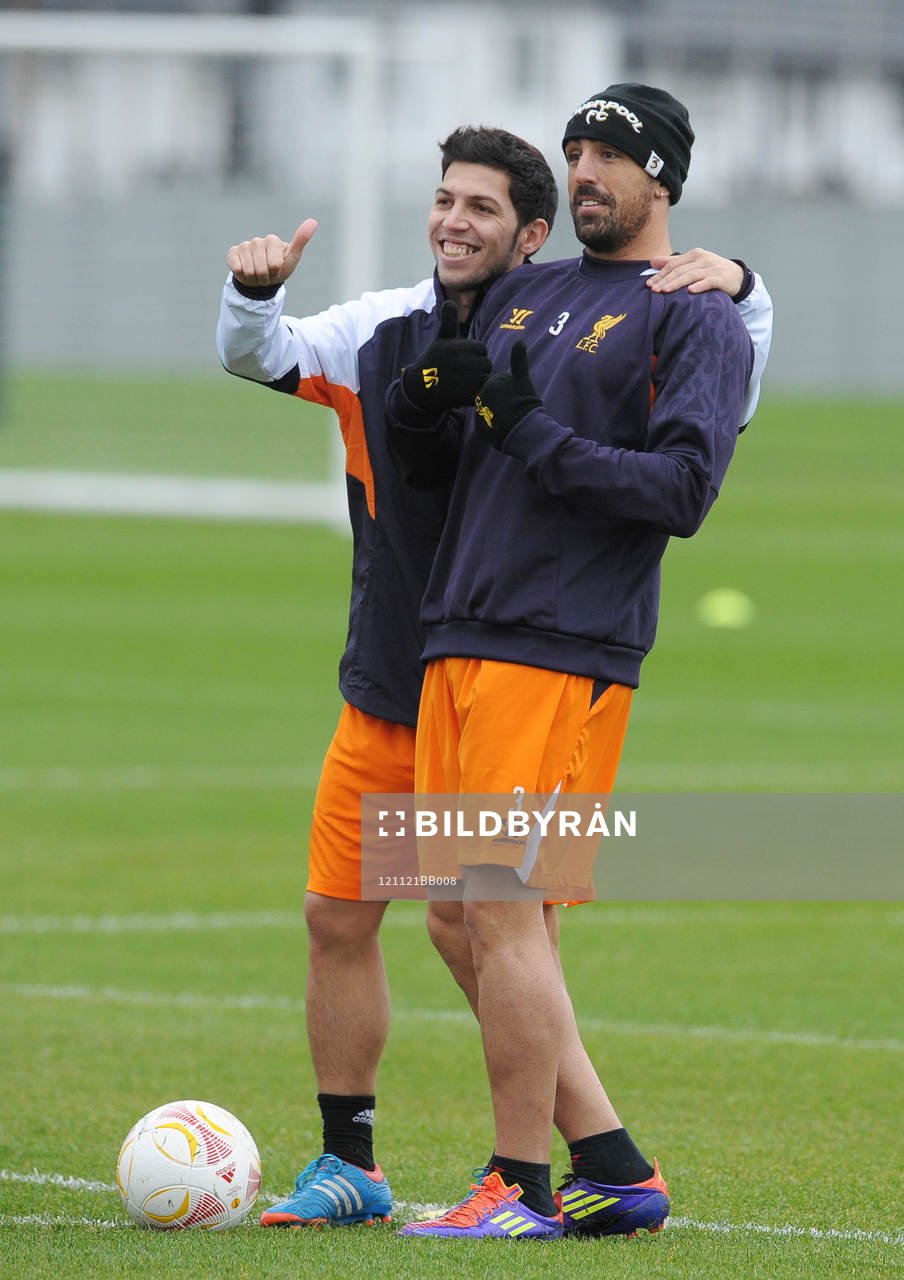 Football - Liverpool Training - Liverpool Training Ground,