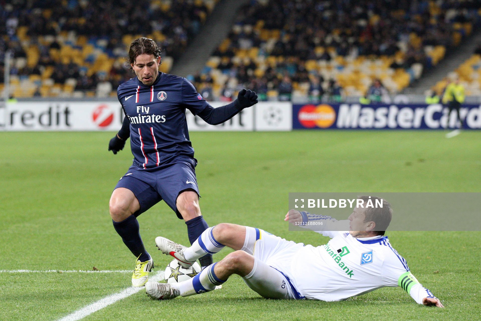 MAXWELL / OLEG HUSIEW - 21.11.2012 - Dinamo Kiev / Paris