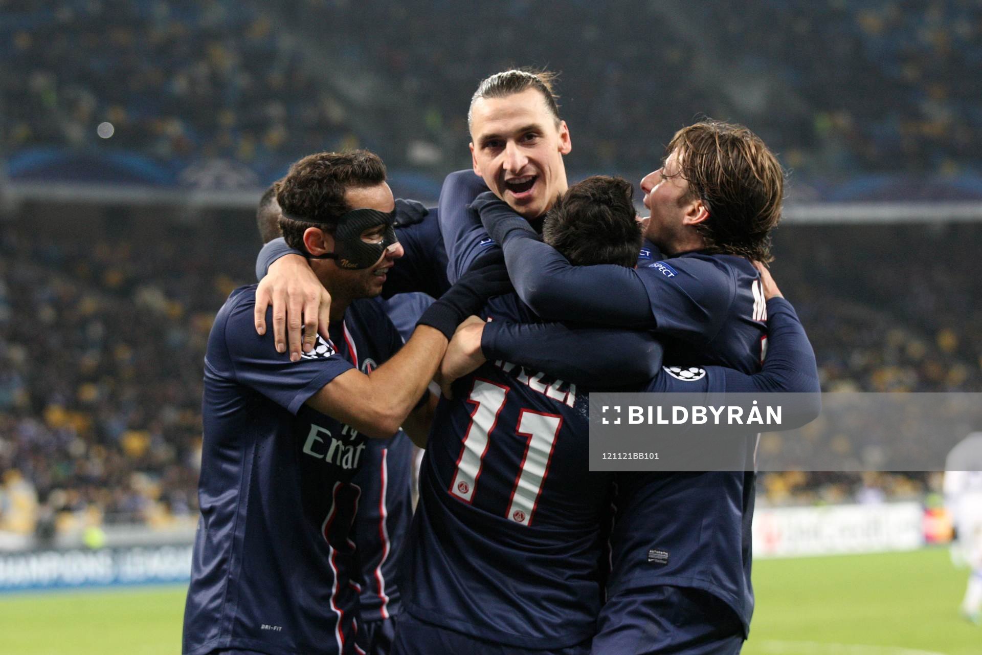 JOie NENE / EZEQUIEL LAVEZZI / ZLATAN IBRAHIMOVIC / MAXWELL