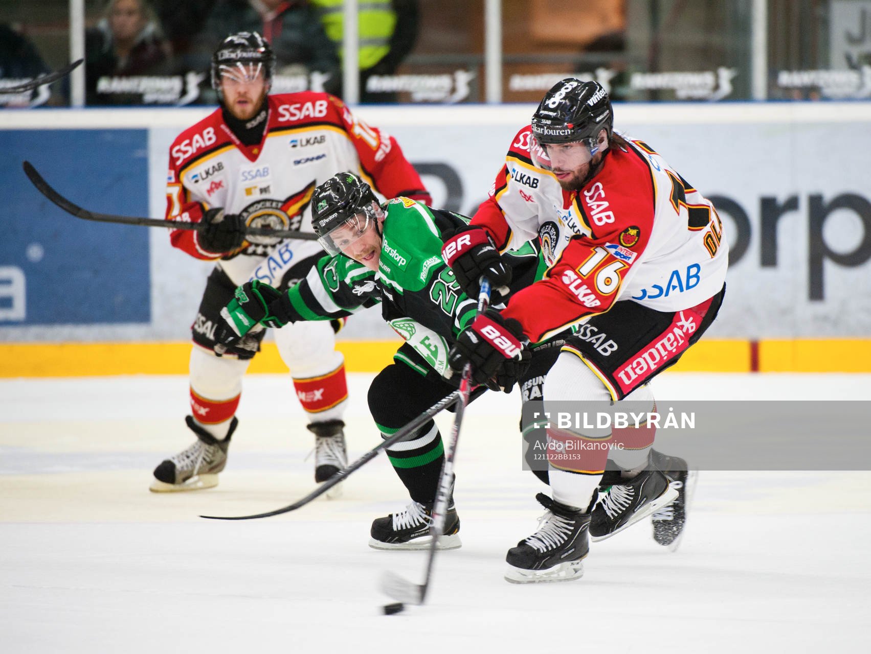 Niklas OLausson, Luleå, Alexander Barta, Rögle