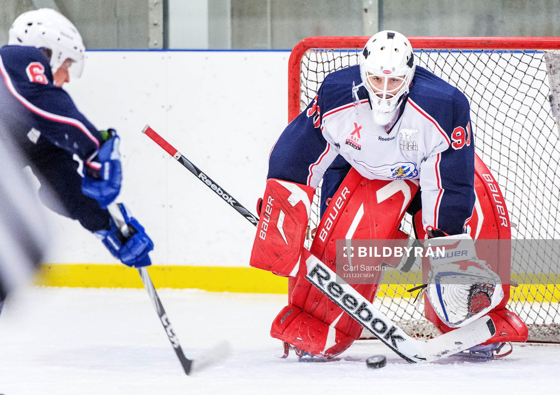 Daniel Forsell som målvakt