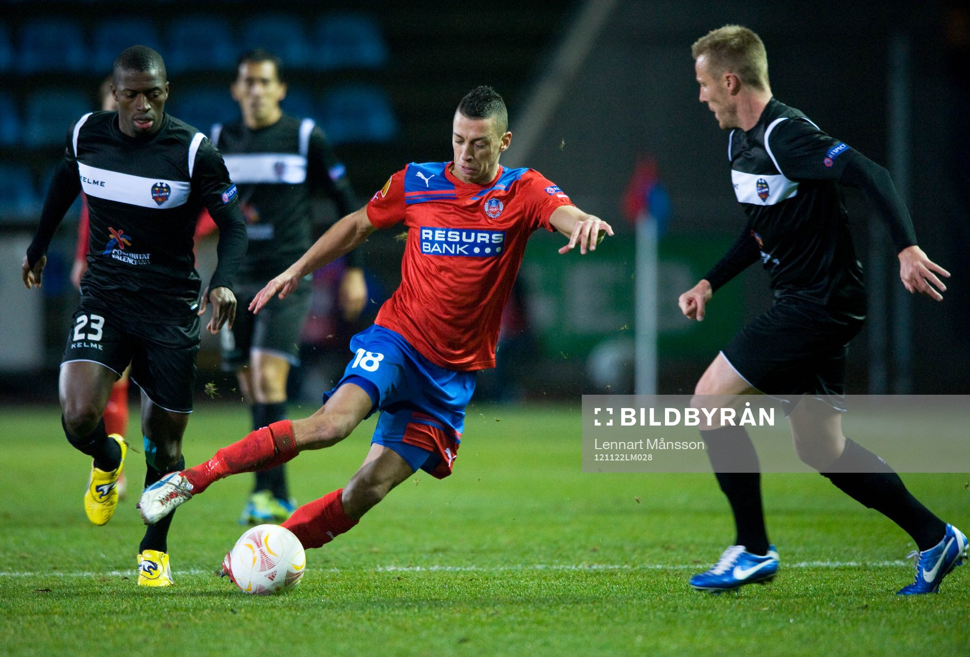 Fotboll Europa League, Helsingborg - Levante: Nikola Djurdjic, Helsingborg
© Bildbyrån - 64171 - 