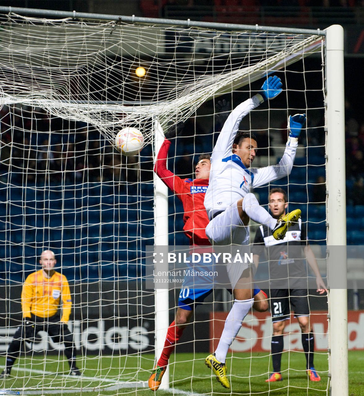 Keylor Navas, målvakt, Levante och Alejandro Bedoya,