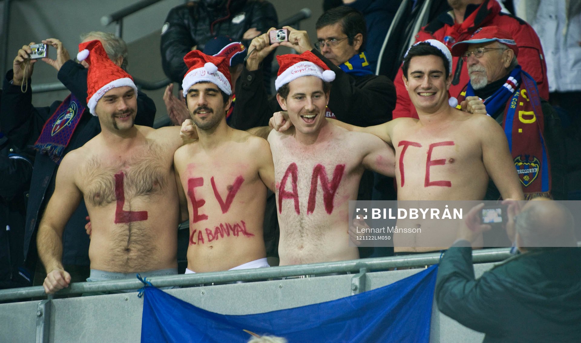 Kalla killar, Levante, fansen