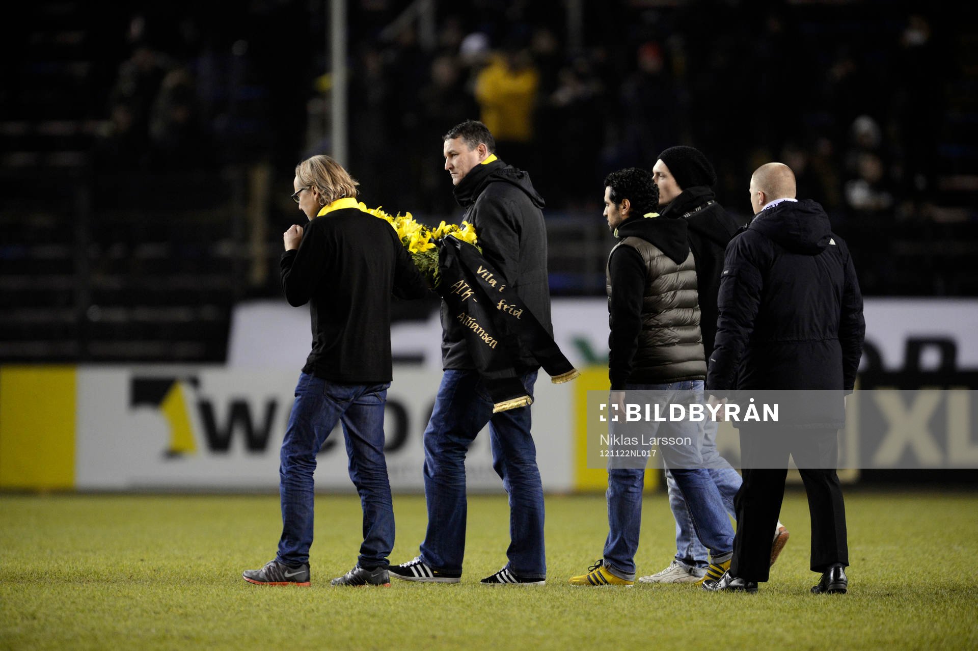 Råsunda Arena tackades av med en ceremoni
