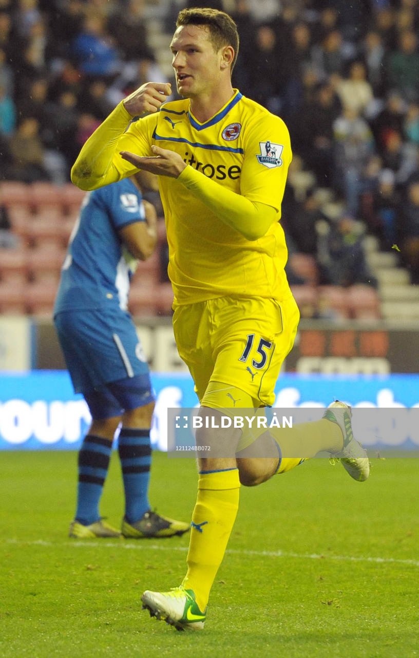 Football - Wigan Athletic v Reading - Barclays Premier
