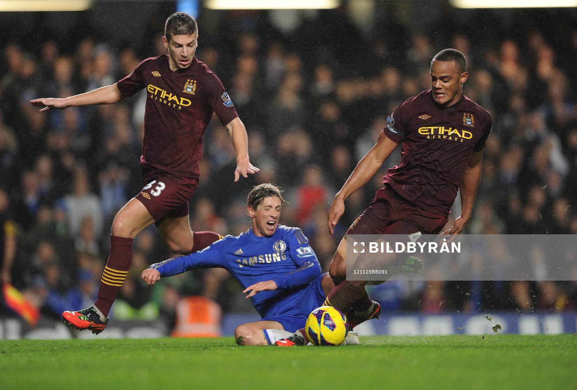 Football - Chelsea v Manchester City - Barclays Premier