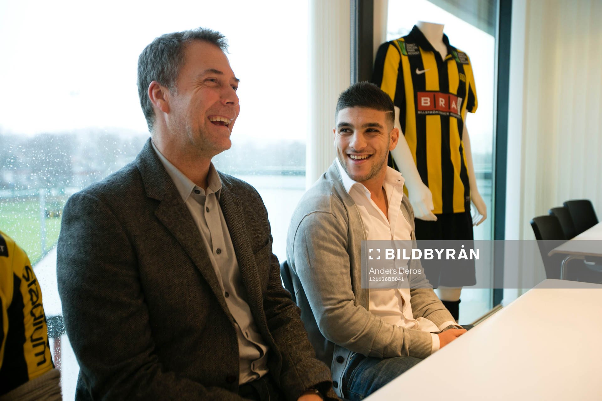Fotboll, Presskonferens, BK Häcken. Sportchef Sonny