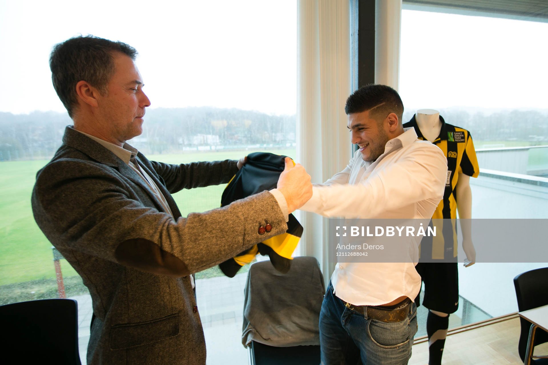 Fotboll, Presskonferens, BK Häcken. Sportchef Sonny
