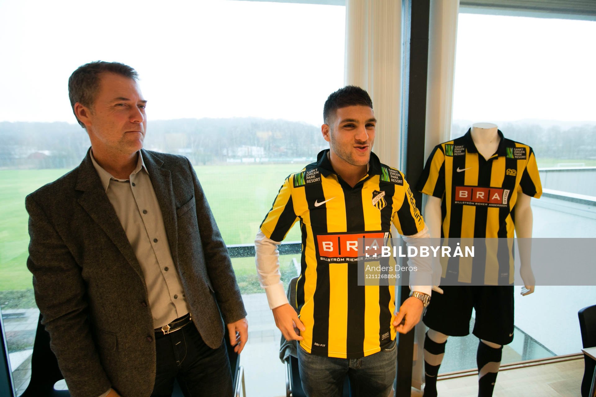 Fotboll, Presskonferens, BK Häcken. Sportchef Sonny