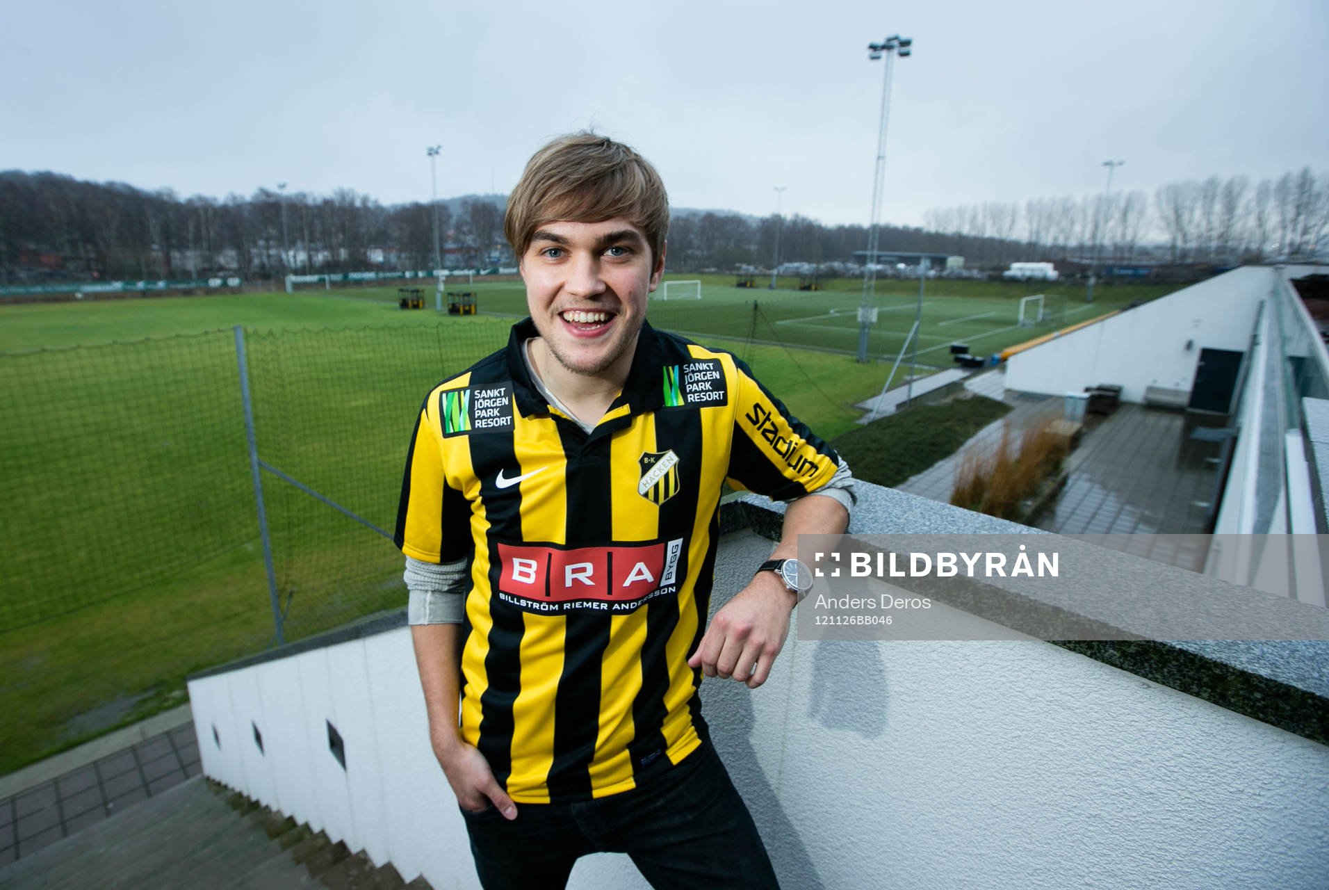 Fotboll, Presskonferens, BK Häcken. Nyförvärvet Mika