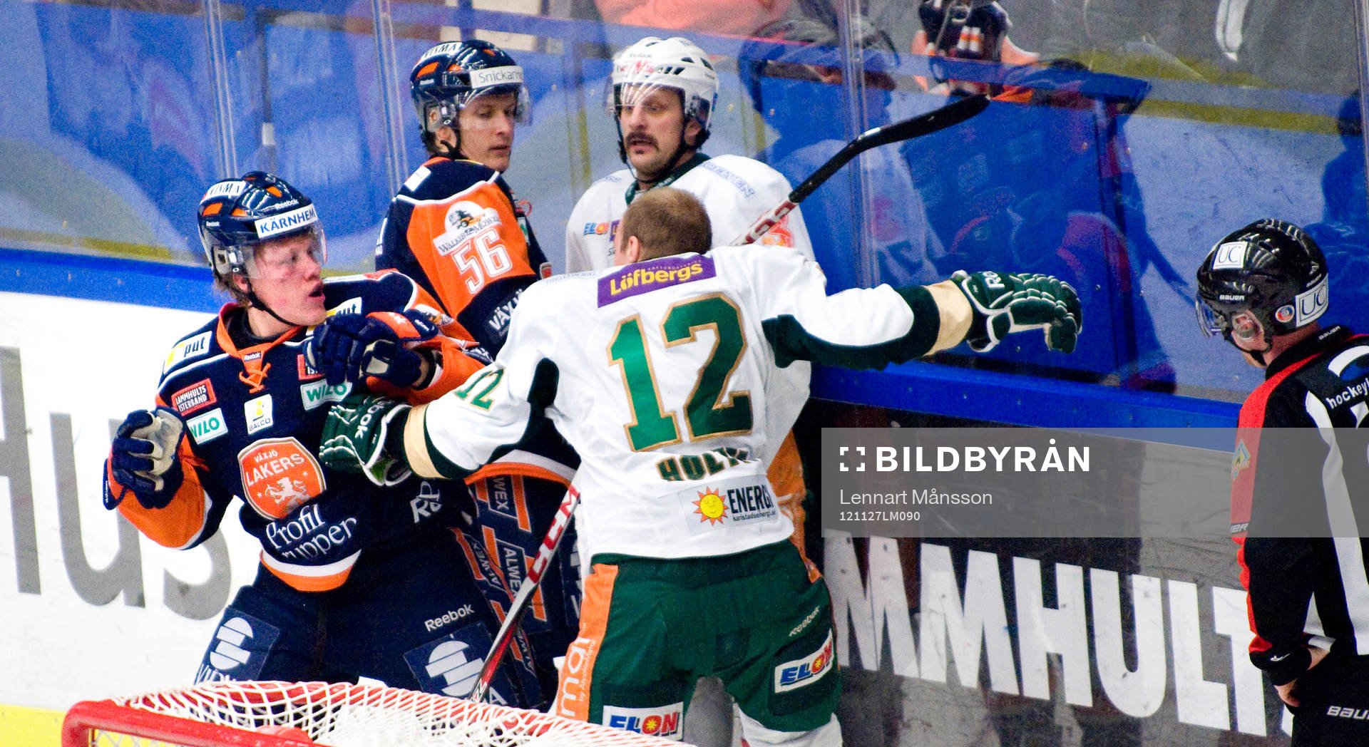 Fight, slagsmål, Marius Holtet, Färjestad och