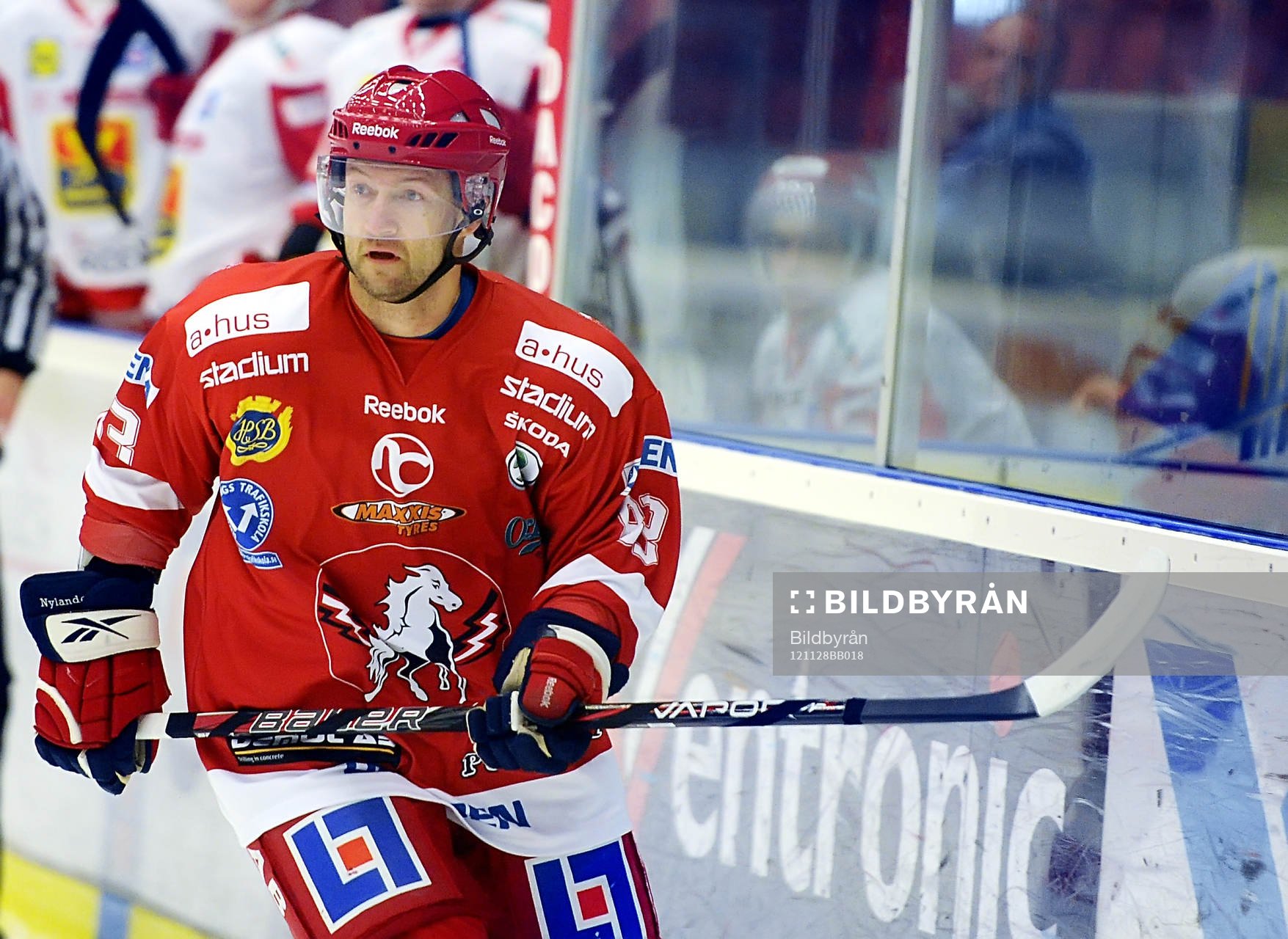 Vita Hästens nr 83 Michael Nylander