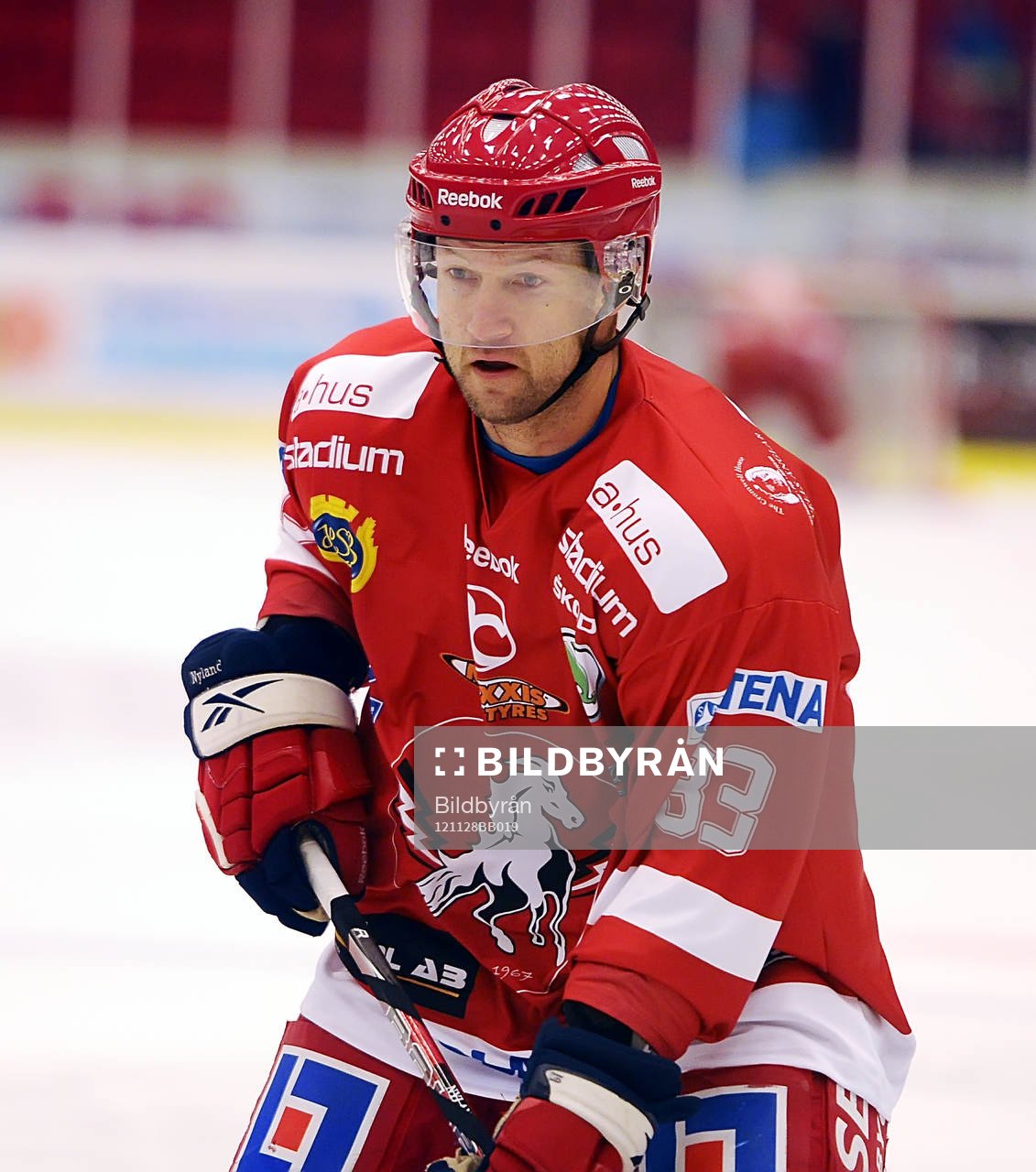 Vita Hästens nr 83 Michael Nylander