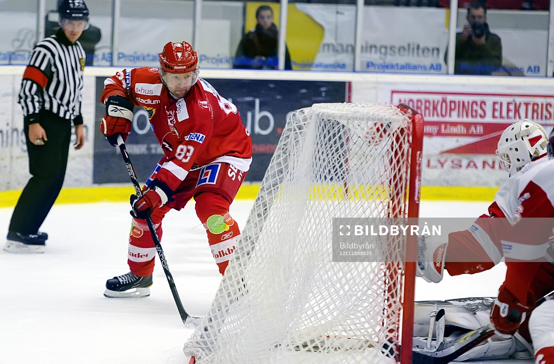 Vita Hästens nr 83 Michael Nylander