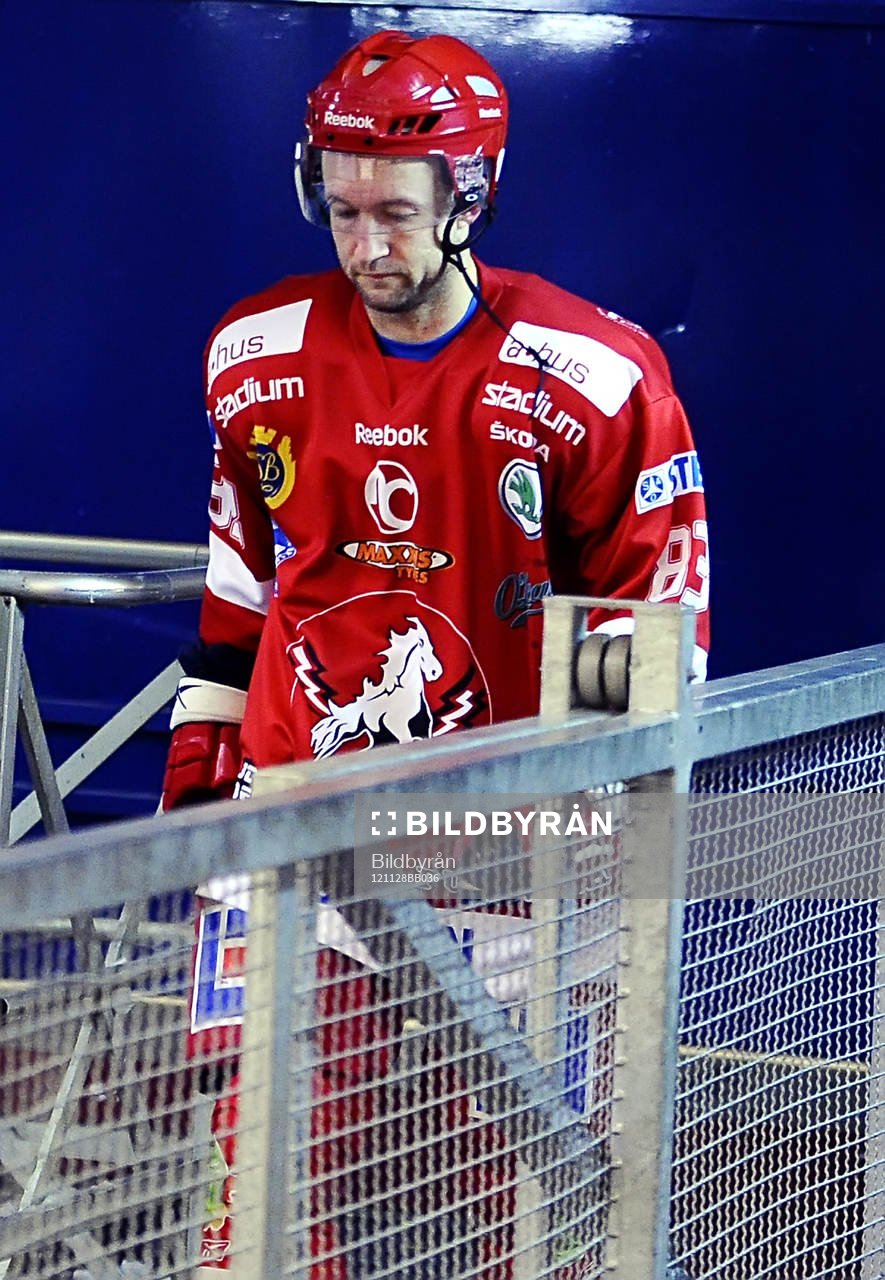 Vita Hästens nr 83 Michael Nylander