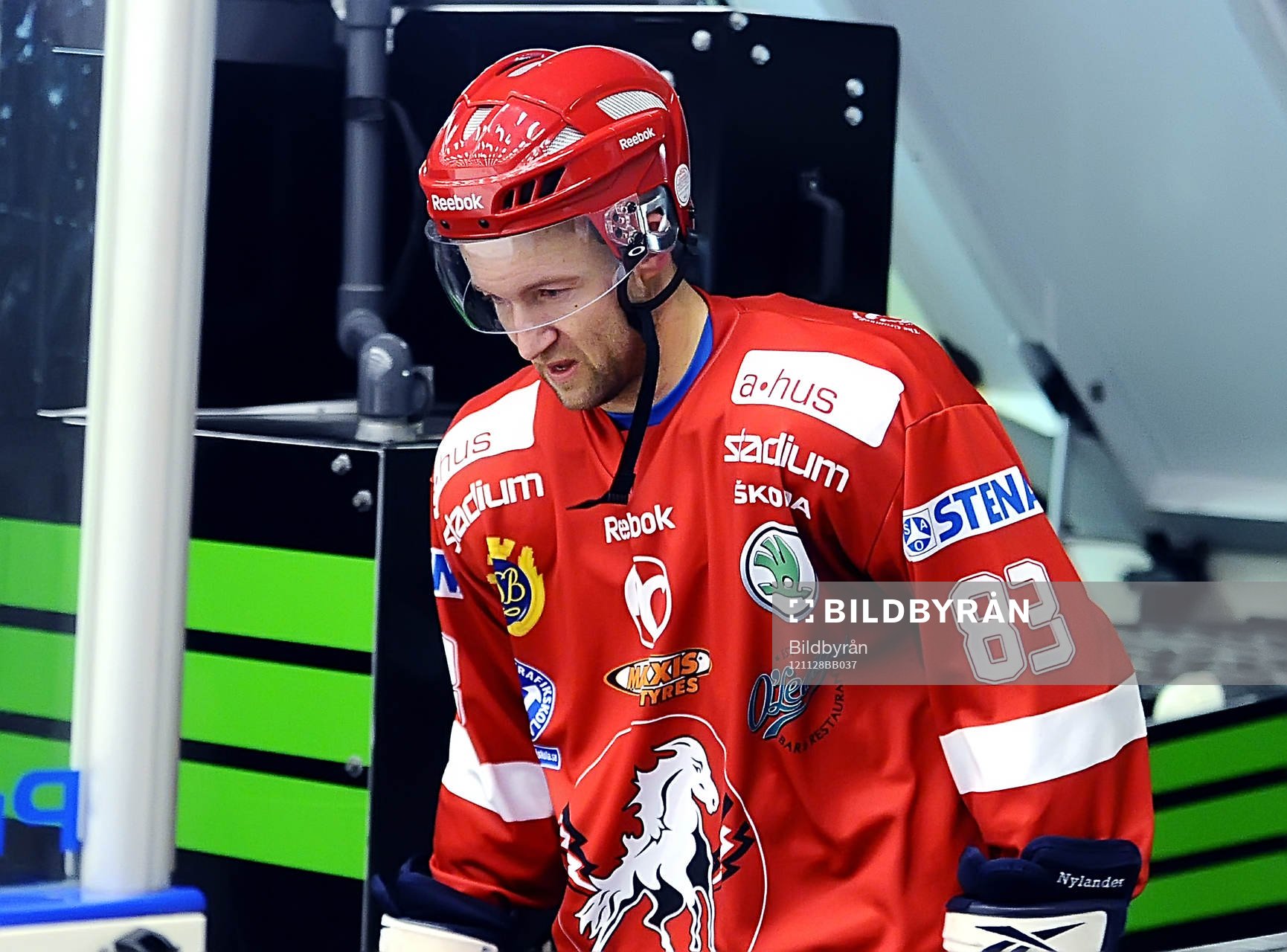 Vita Hästens nr 83 Michael Nylander