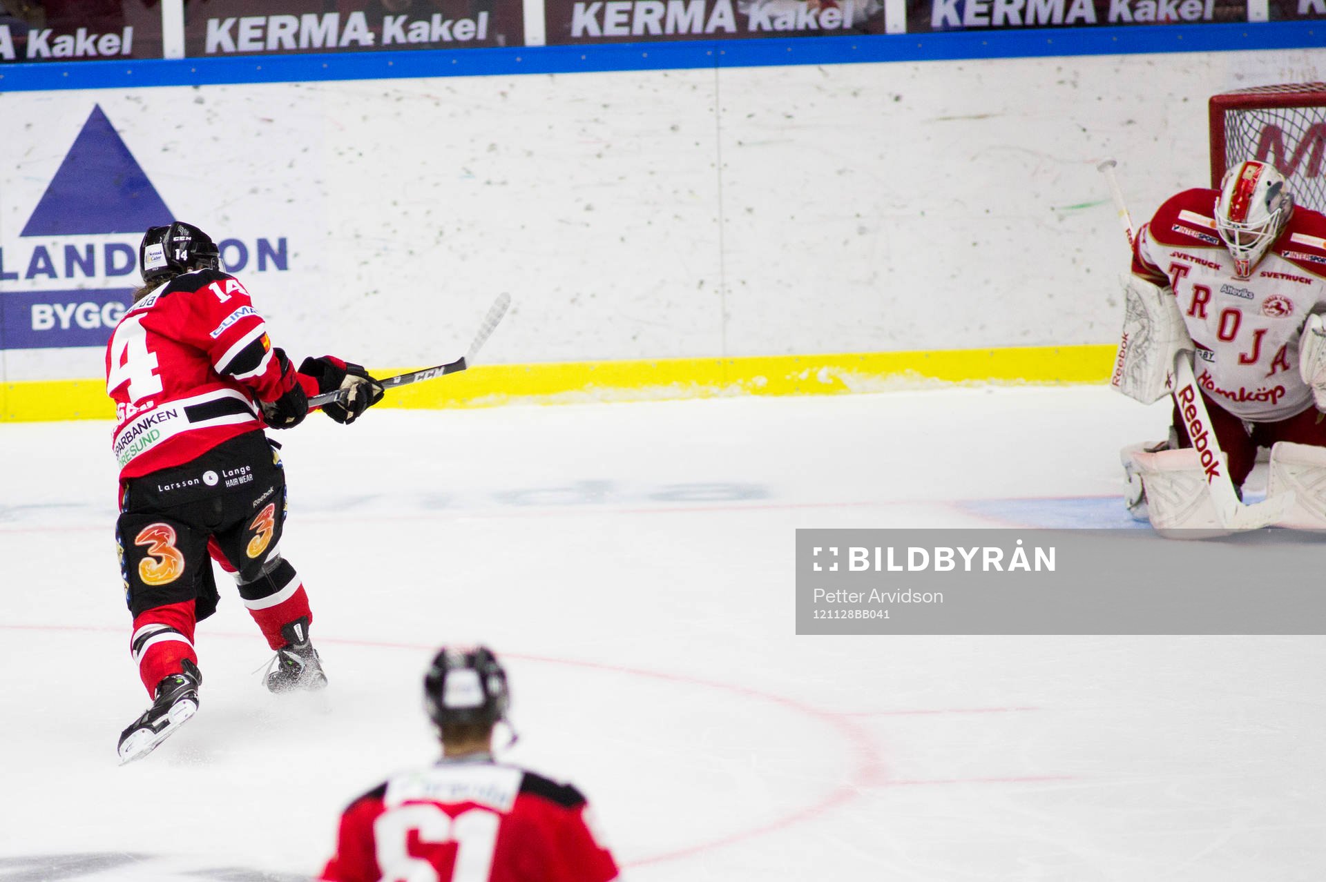 Mads Bödker, Malmö Redhawks, gör 5-2