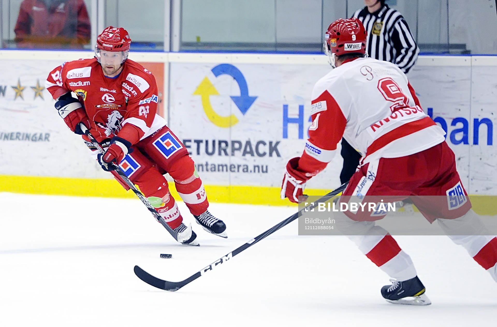 Vita Hästens nr 83 Michael Nylander
