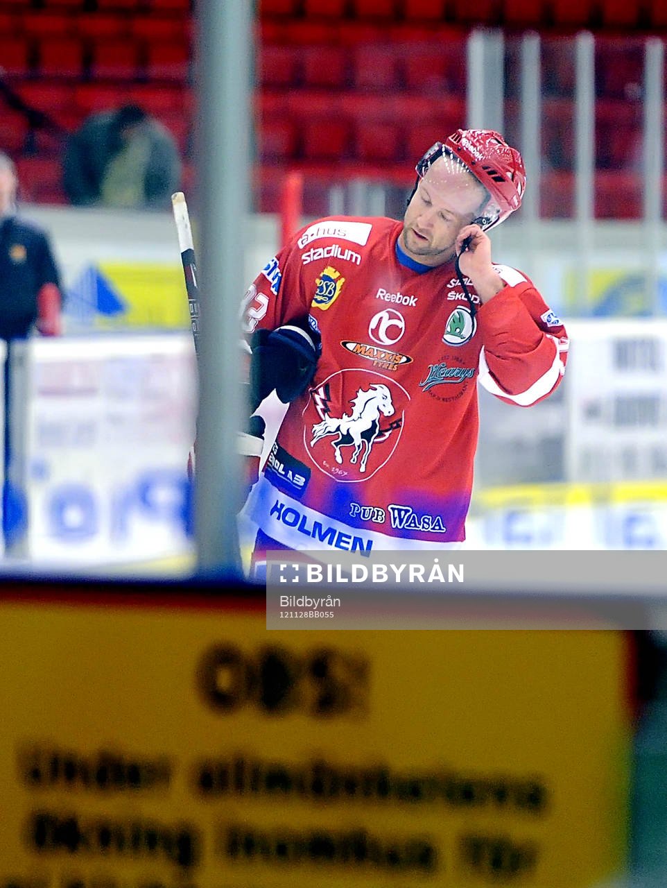 Vita Hästens nr 83 Michael Nylander