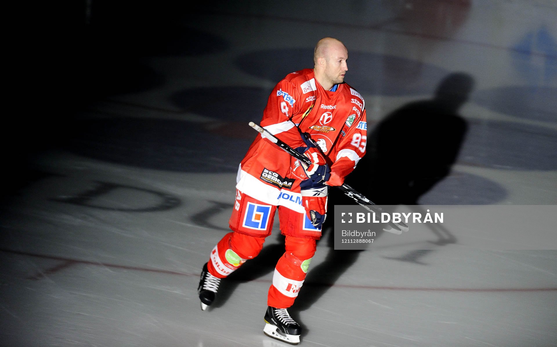 Vita Hästens nr 83 Michael Nylander