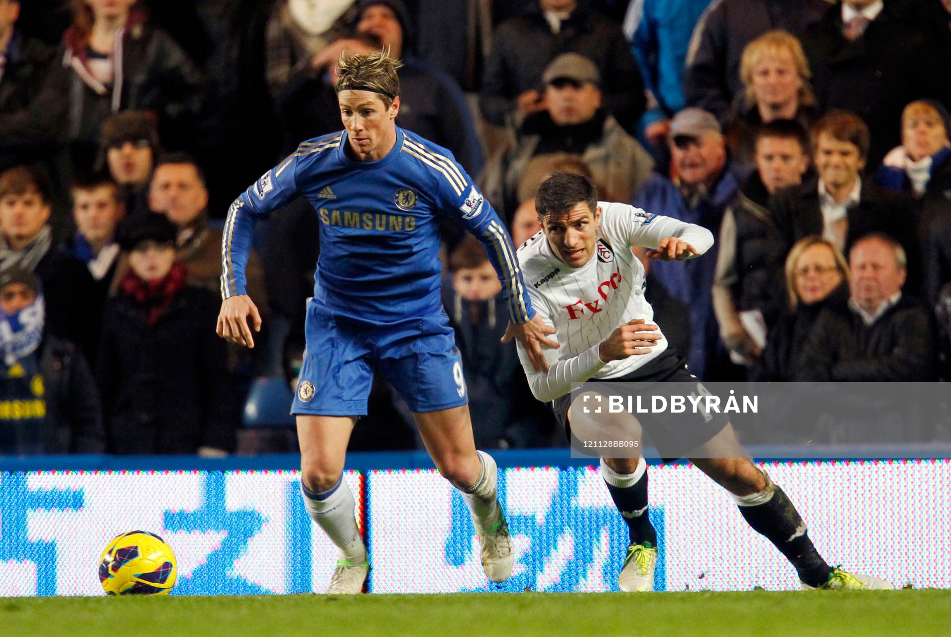 Football - Chelsea v Fulham - Barclays Premier League  -