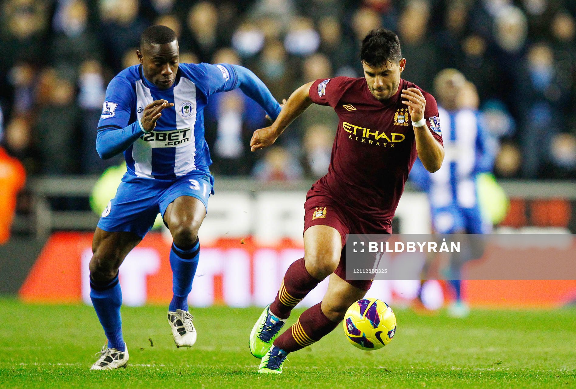 Football - Wigan Athletic v Manchester City - Barclays