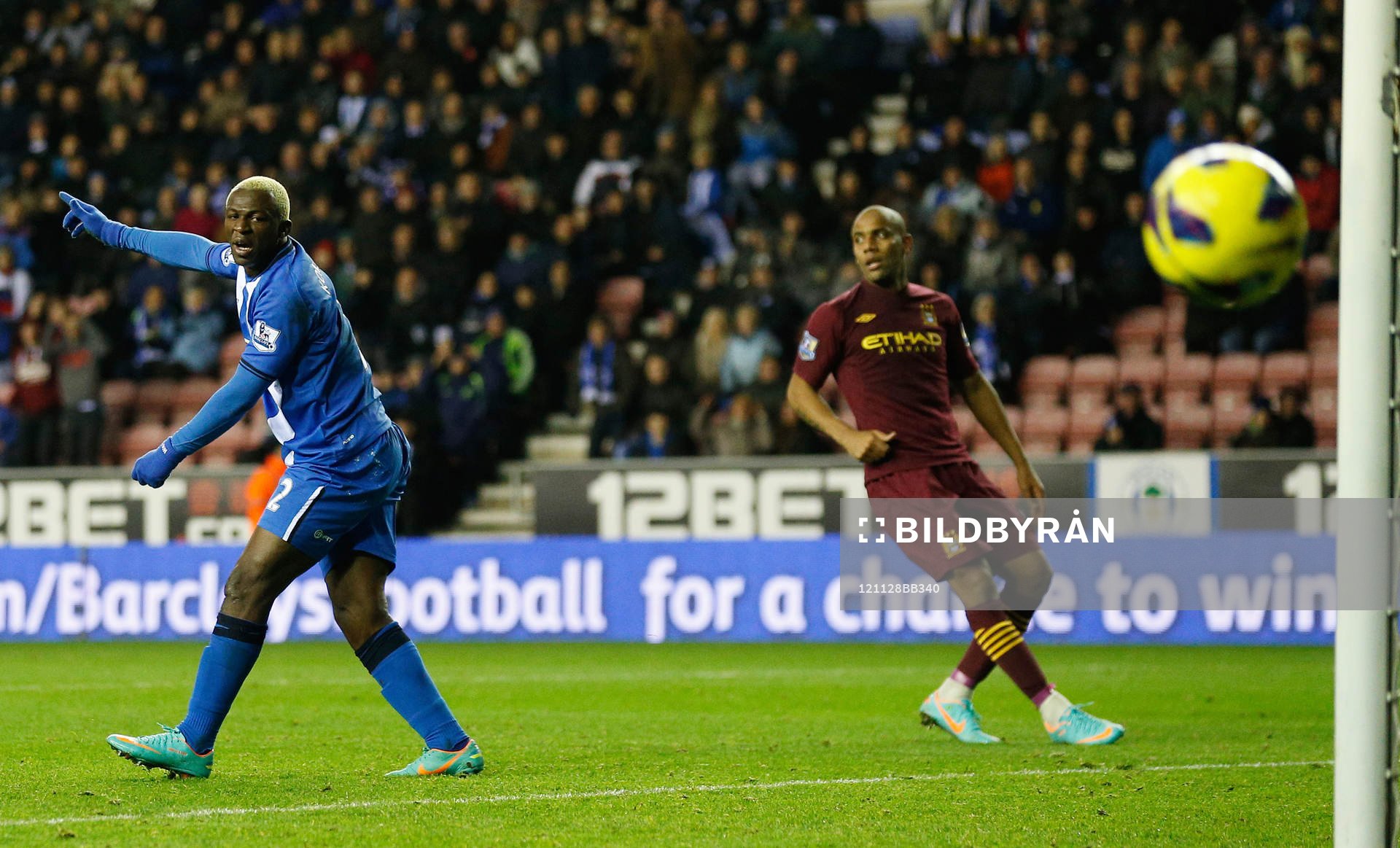 Football - Wigan Athletic v Manchester City - Barclays