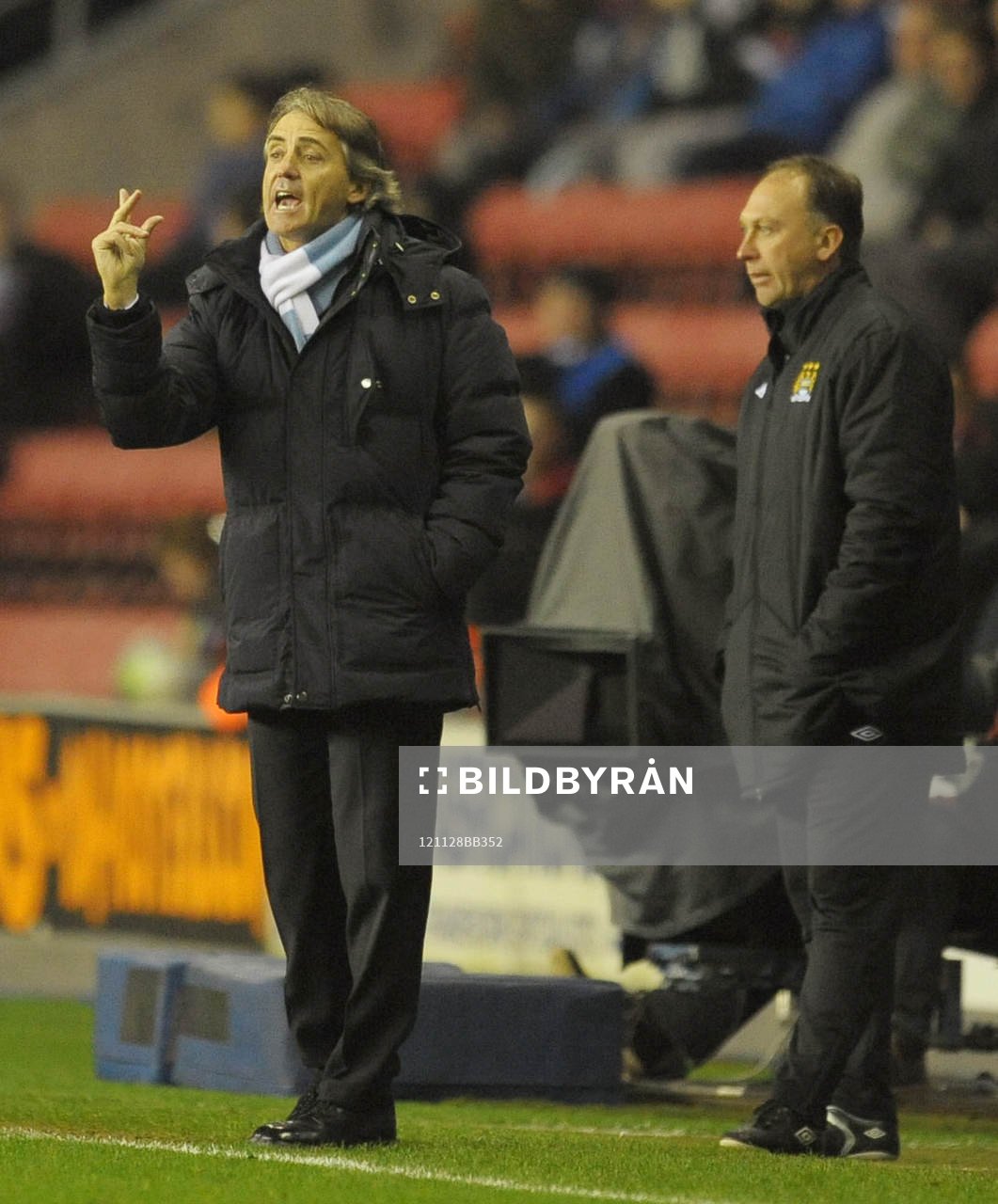 Football - Wigan Athletic v Manchester City - Barclays