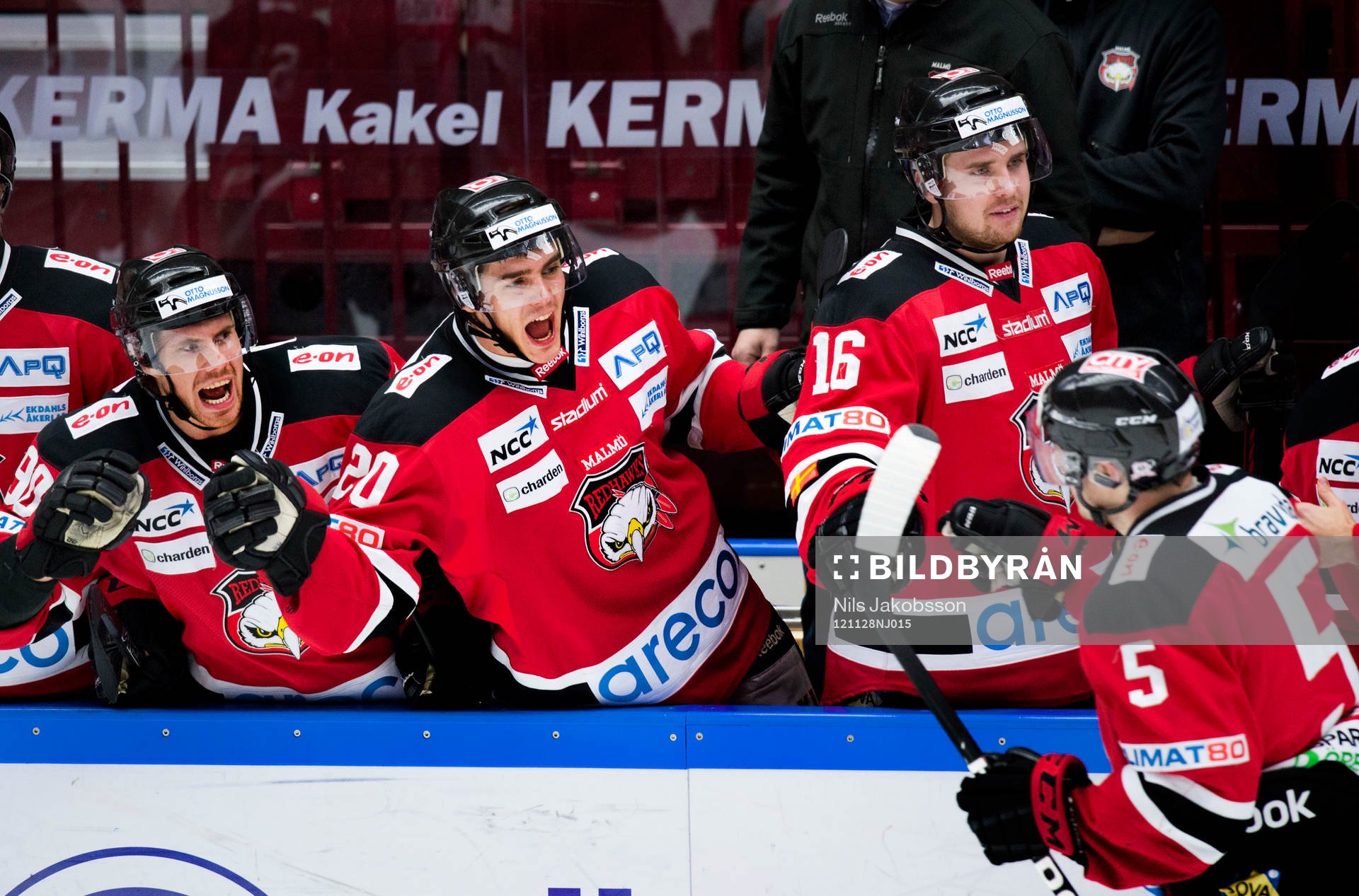 Mattias Persson, Henrik Hetta, Magnus Häggström, Johan