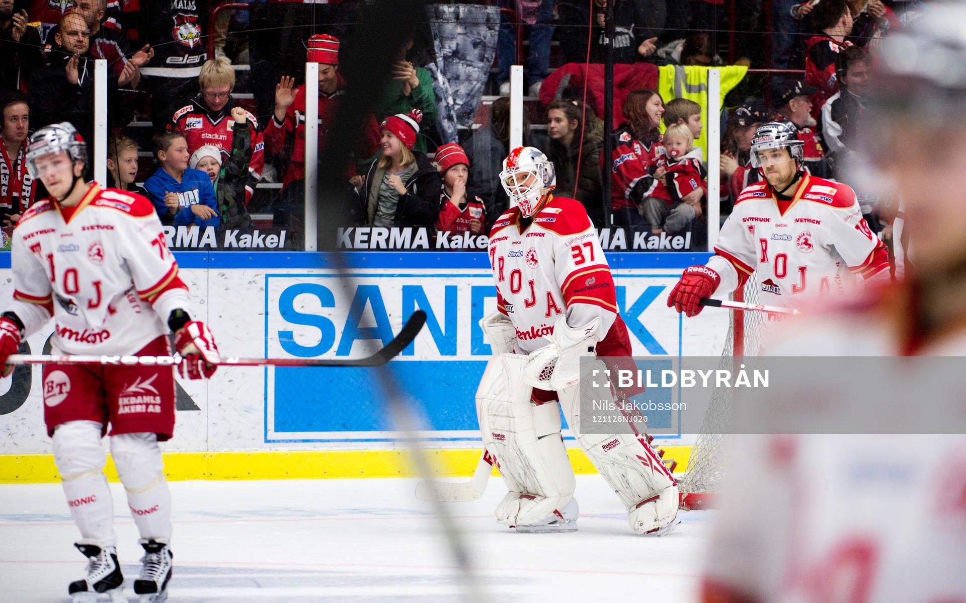 Christoffer Bengtsson, målvakt, Jesper Williamsson, Troja