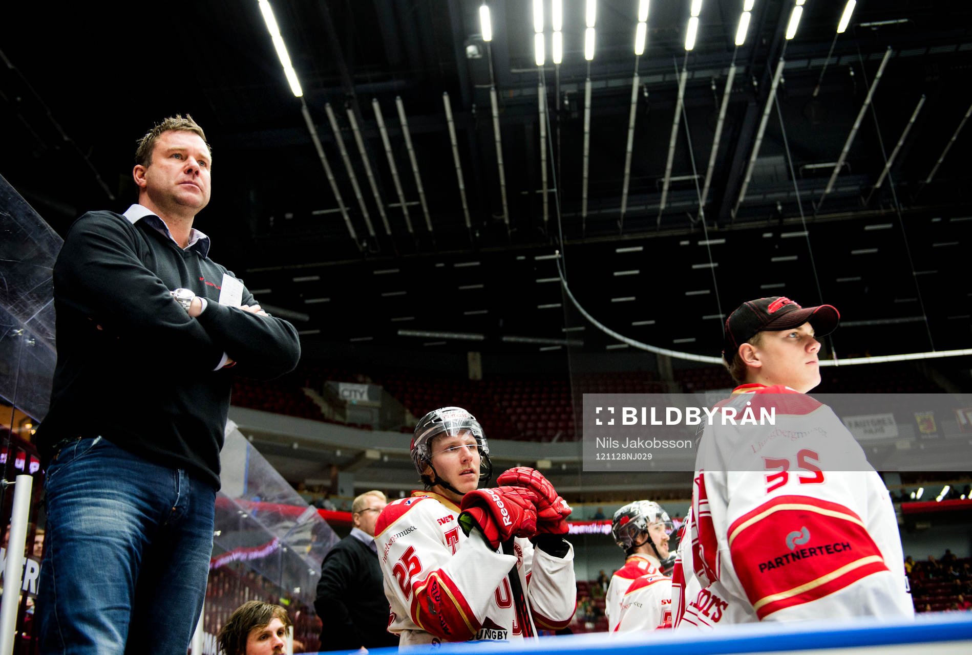 Patrik Ross, tränare Troja Ljungby, Mattias Åkesson