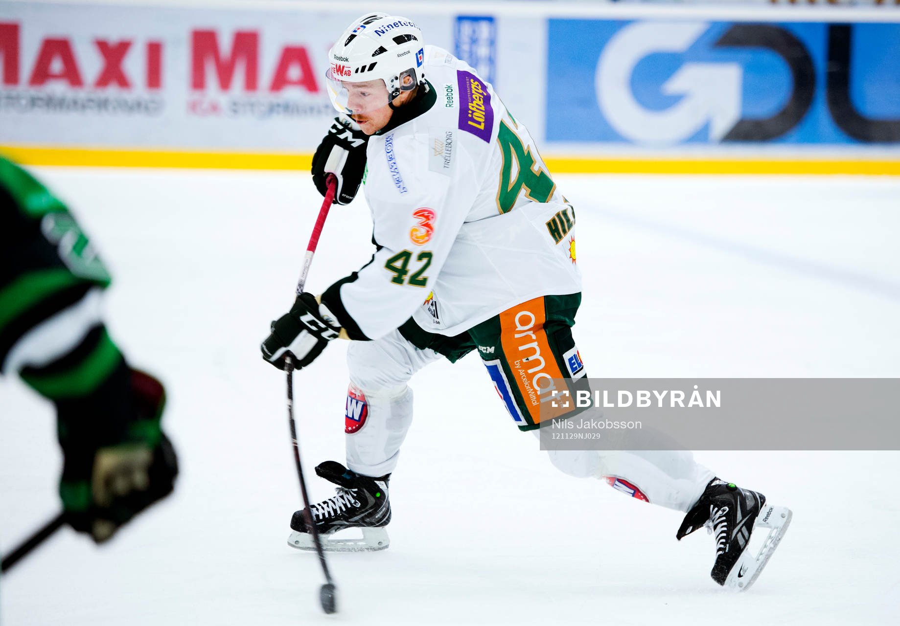 Joakim Hillding, Färjestad skjuter ett skott
